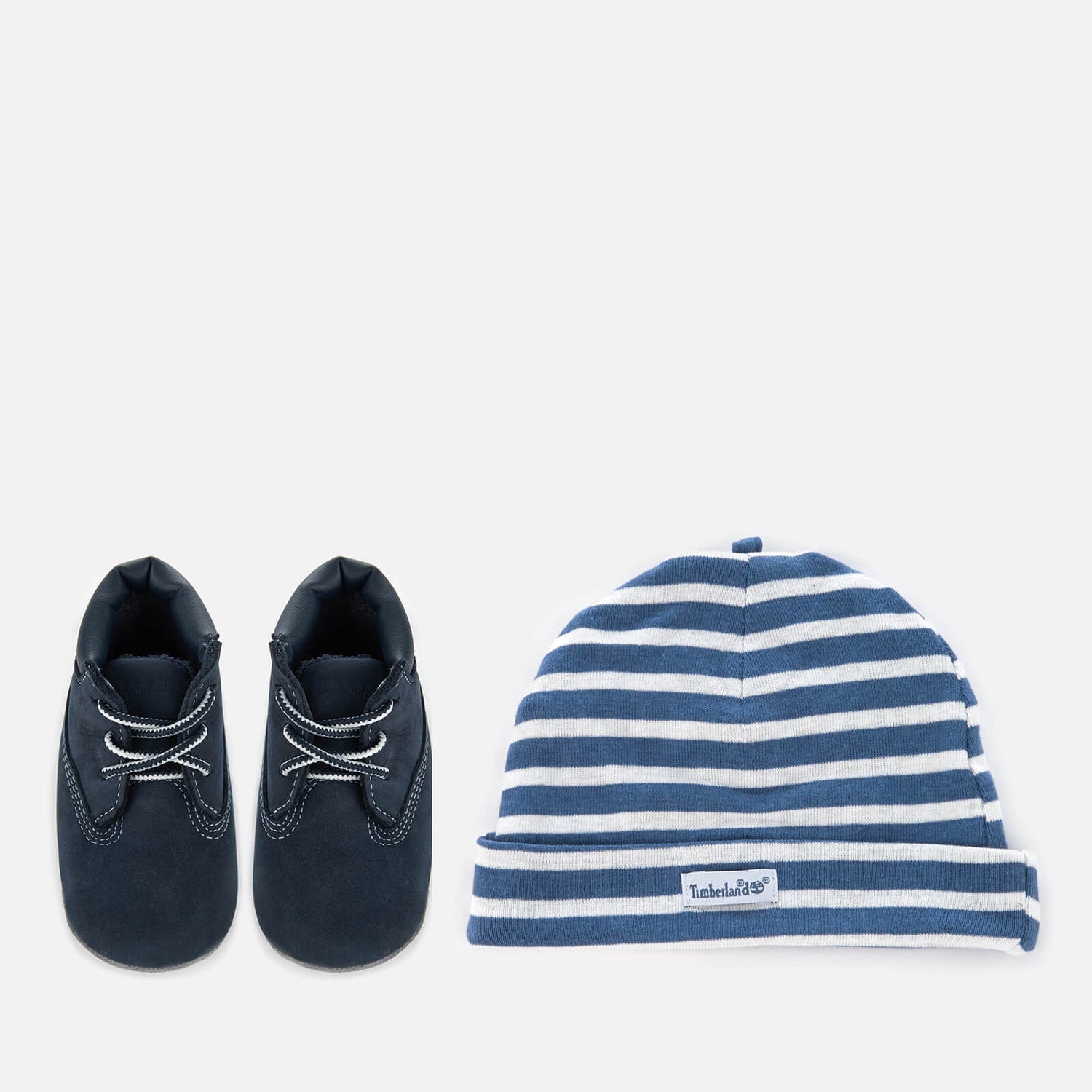 Timberland crib booties and hat discount
