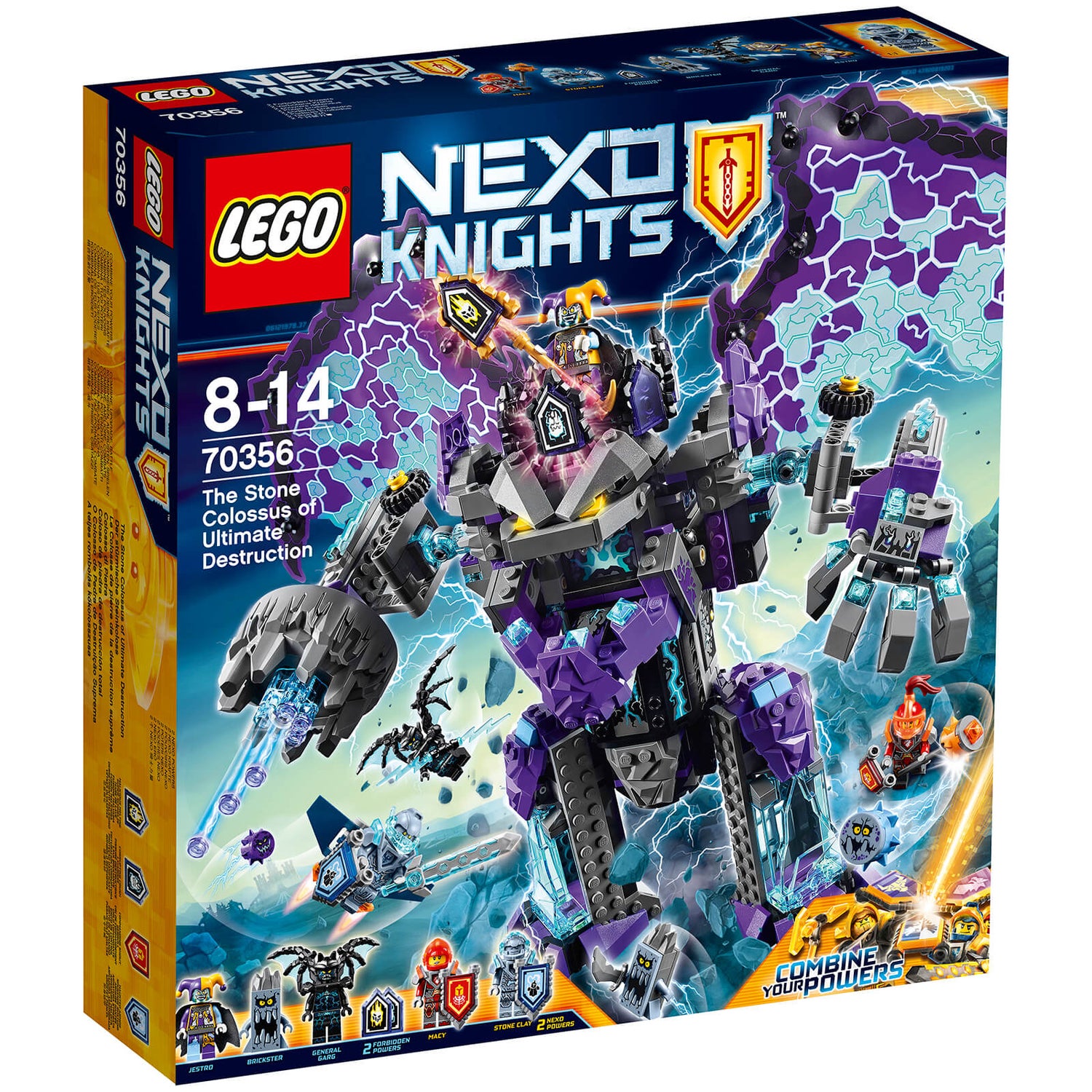Bewusteloos Goot Minnaar LEGO Nexo Knights: The Stone Colossus of Ultimate Destruction (70356) | My  Geek Box US