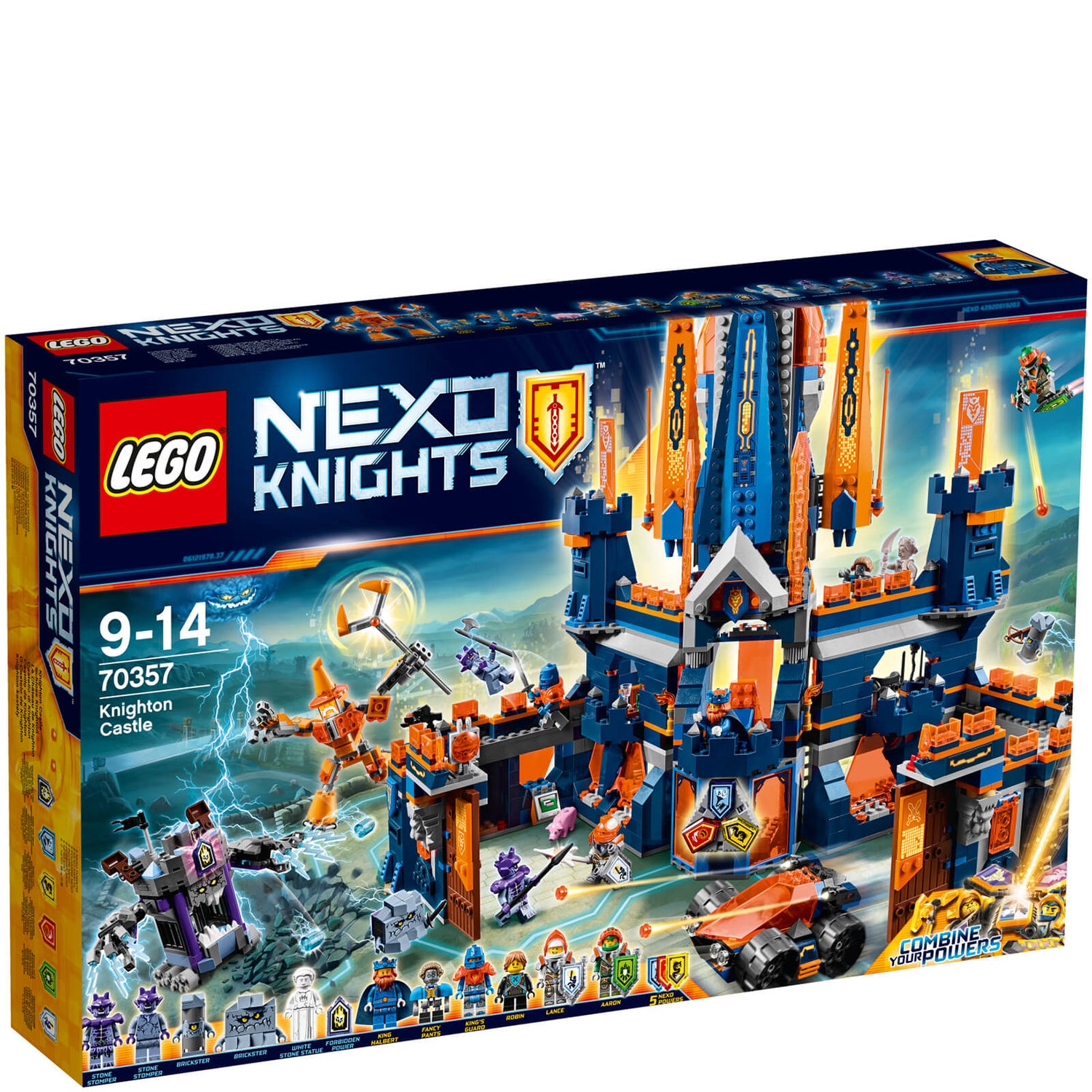 LEGO Nexo Knights: Knighton Castle (70357) Toys - US