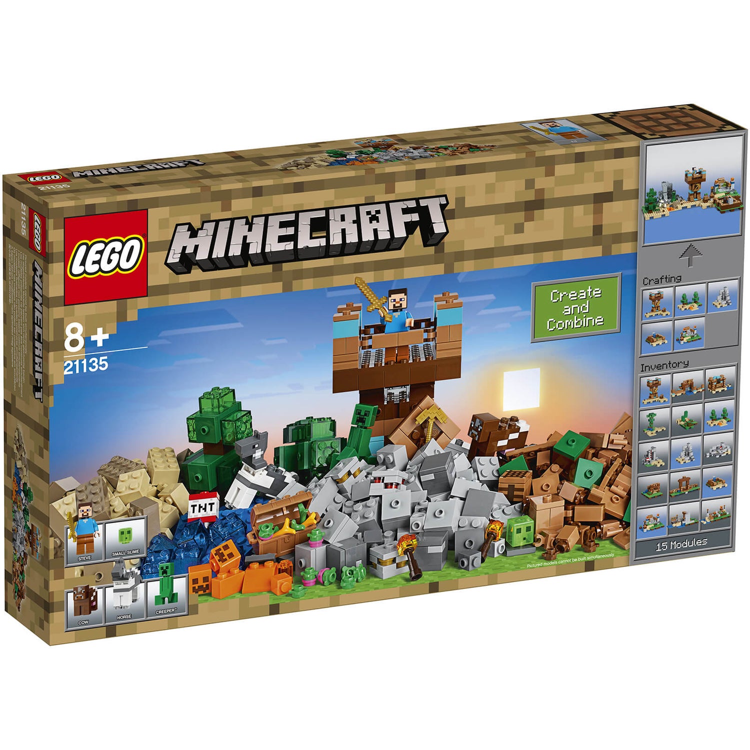 LEGO Minecraft: The Crafting Box 2.0 (21135) Toys - Zavvi US