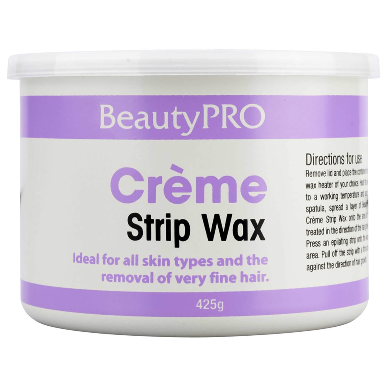 BeautyPro Creme Strip Wax Tin 425g lookfantastic Singapore
