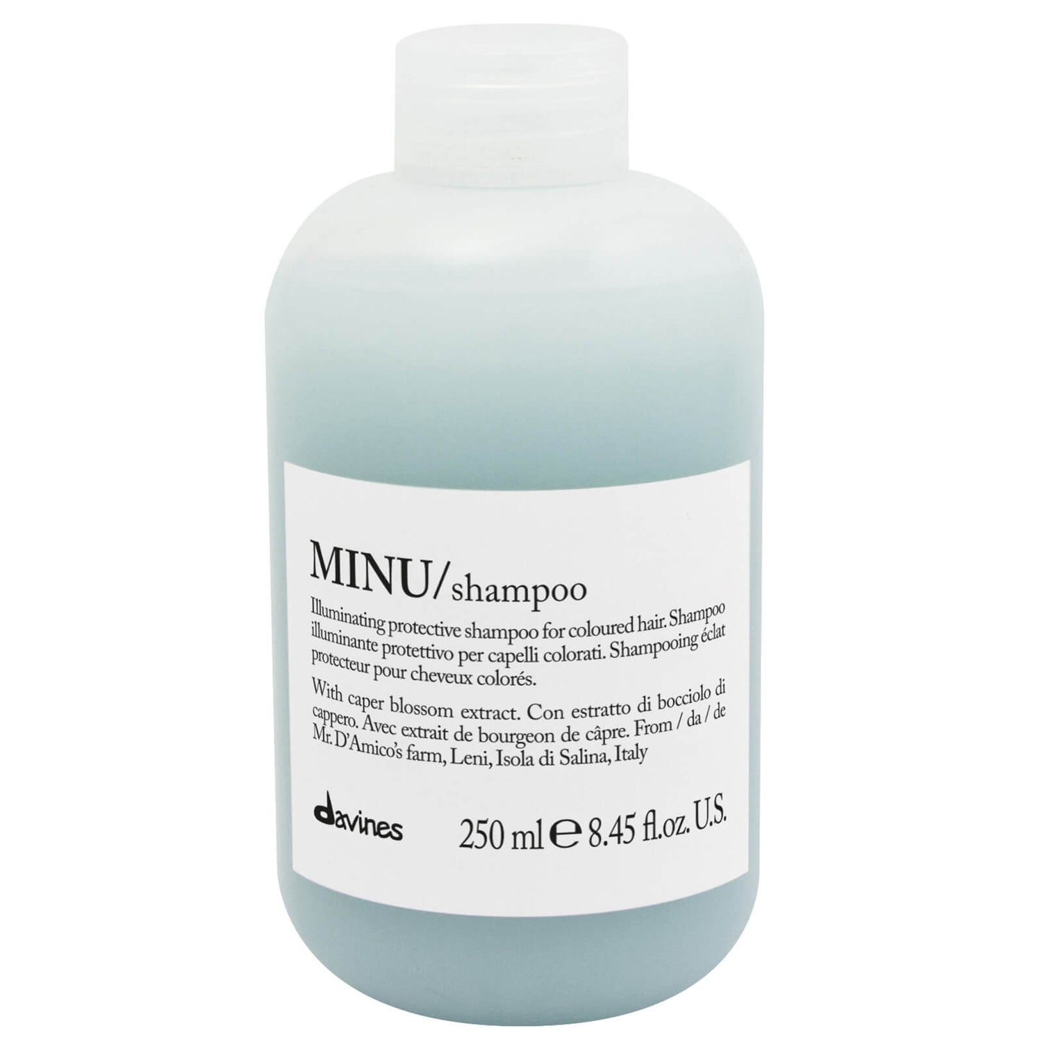 Davines MINU Illuminating Shampoo 250ml Free US Shipping lookfantastic