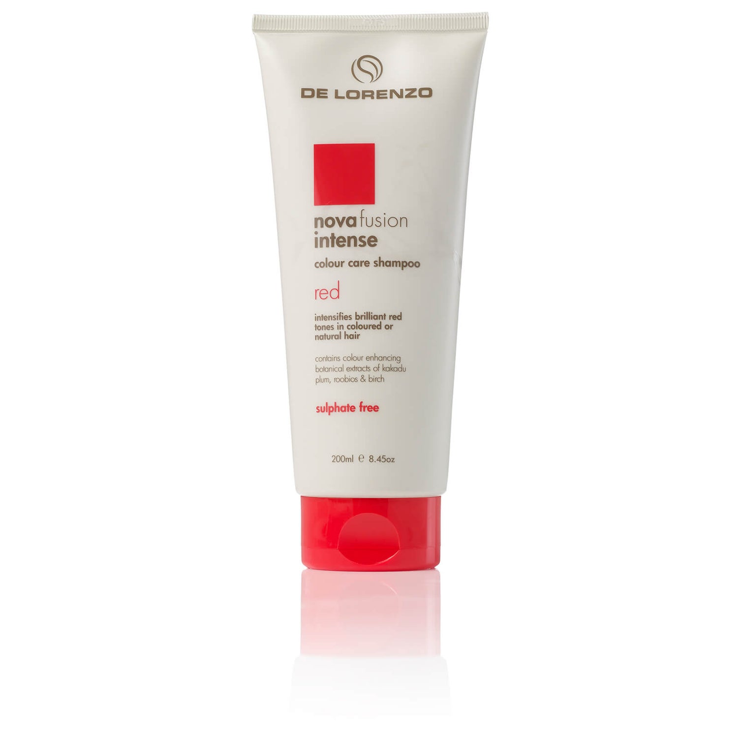 De Lorenzo Novafusion Intense Colour Care Shampoo Red