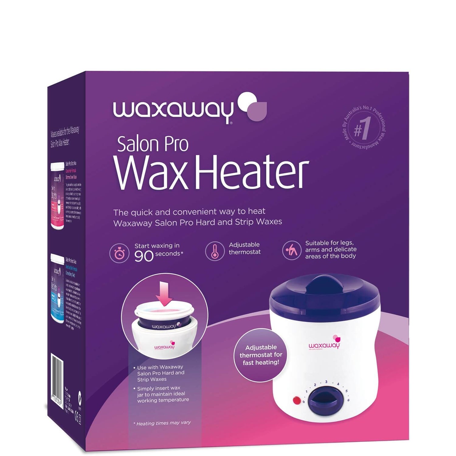 Waxaway By Caron Professional Wax Heater 500Cc lookfantastic HK