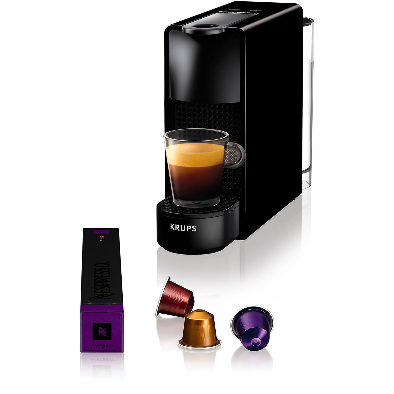 Nespresso by KRUPS XN110840 Essenza Mini Coffee Machine Piano Black