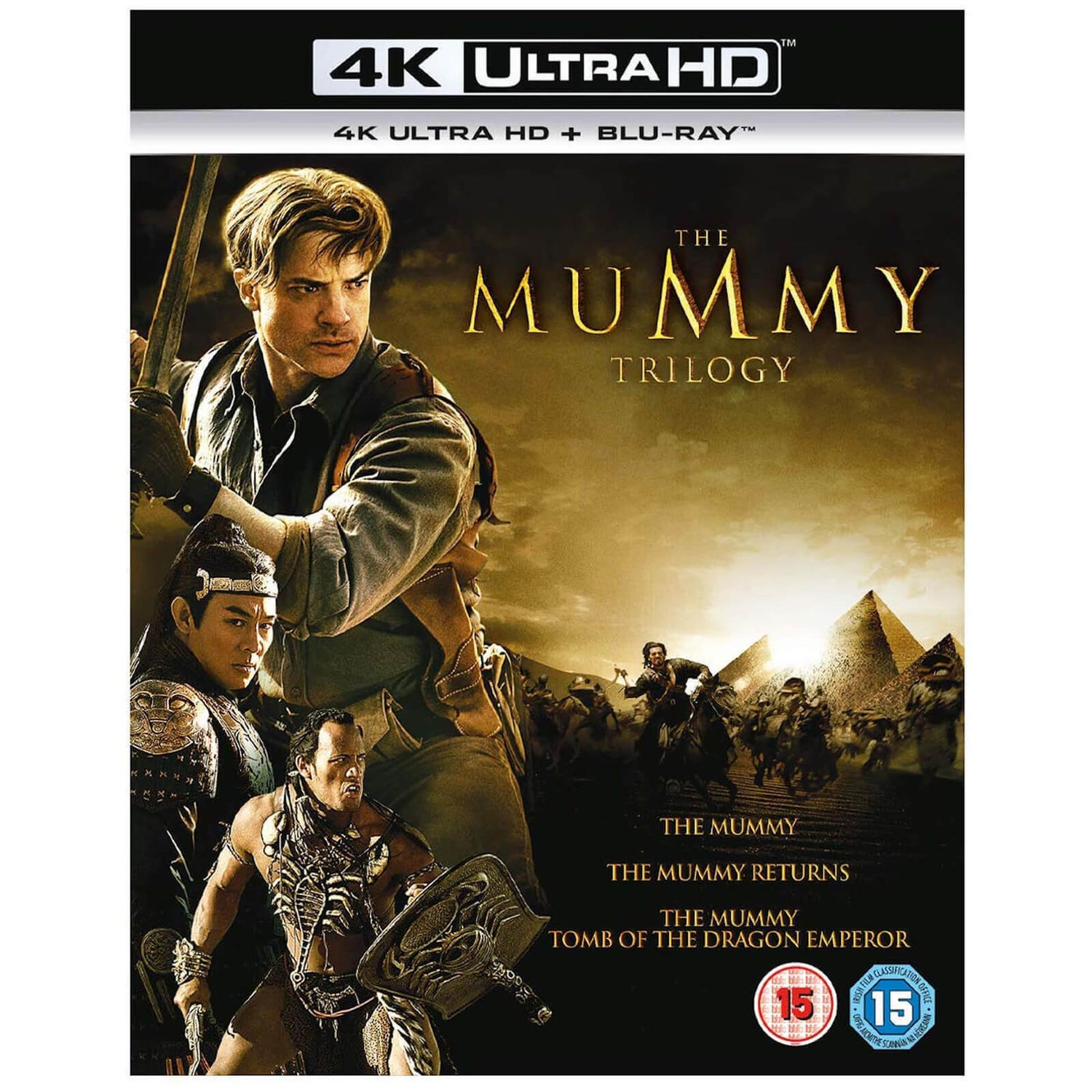 The Mummy Trilogy K Ultra Hd Blu Ray Zavvi Uk