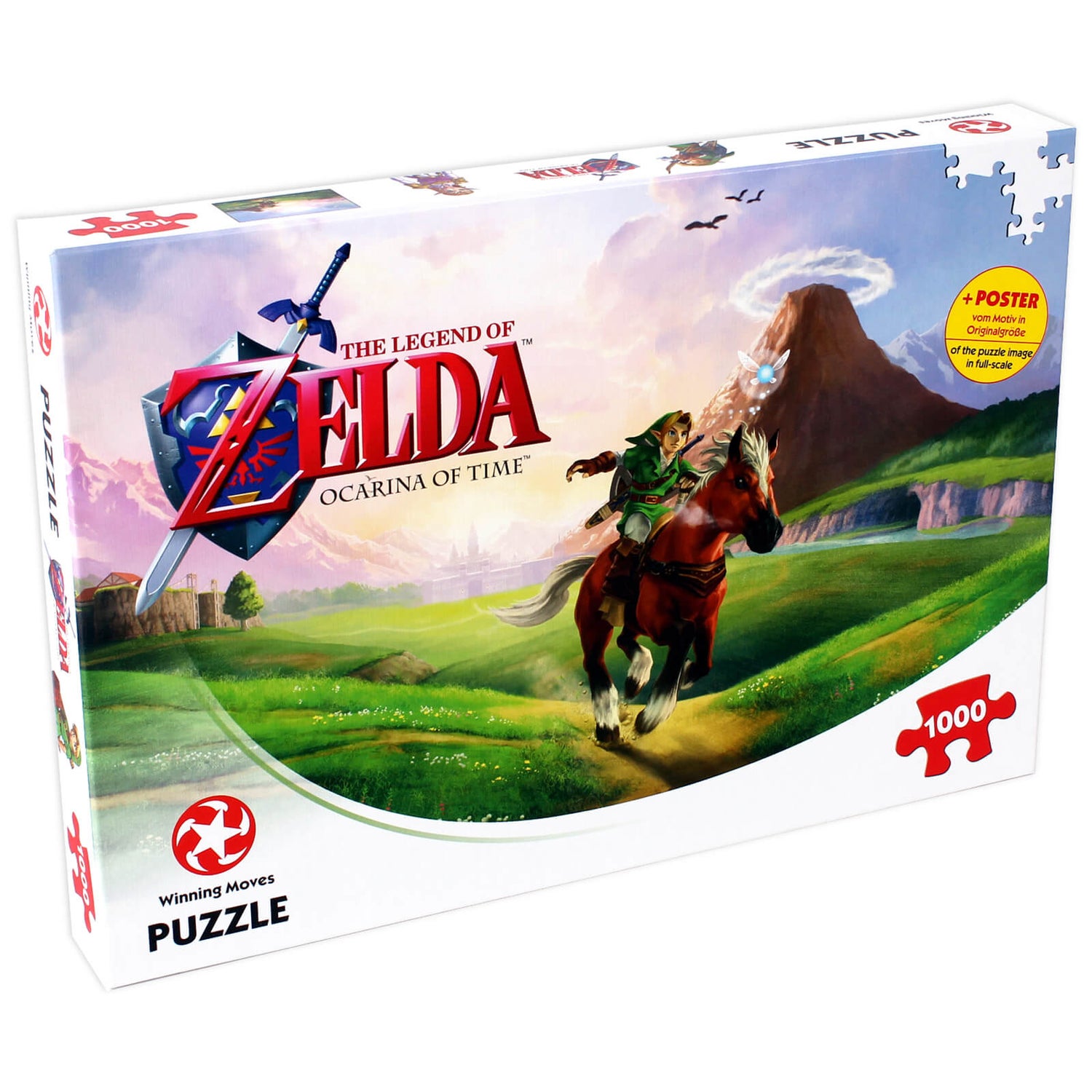 1000 Piece Jigsaw Puzzle - The Legend of Zelda Ocarina of Time Edition