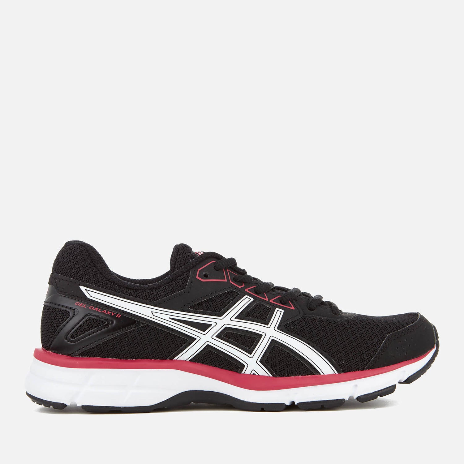 Asics Running Women's Gel Galaxy 9 Trainers - Black/Rouge Red