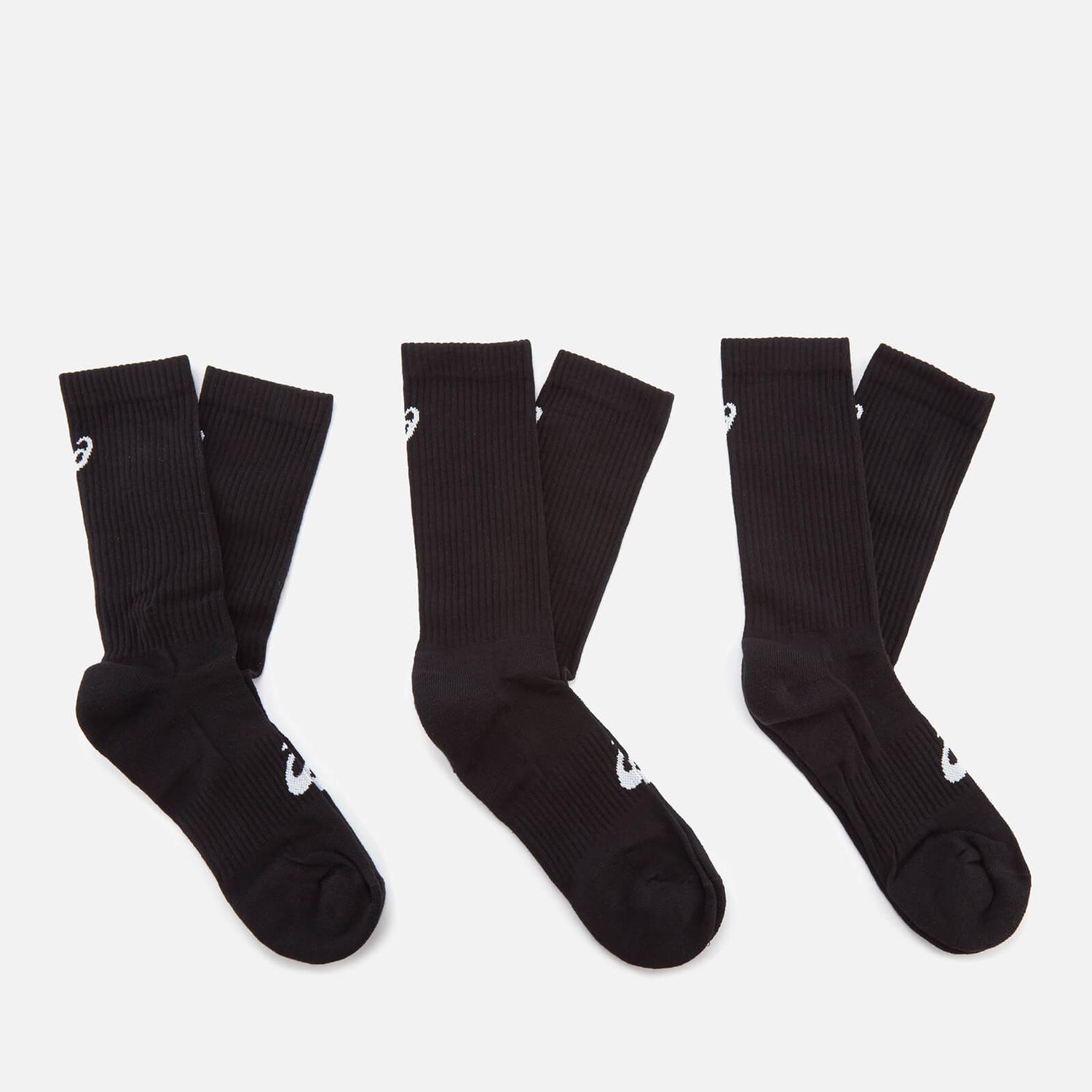 Men's 6 Pack Crew Socks - Performance Black |