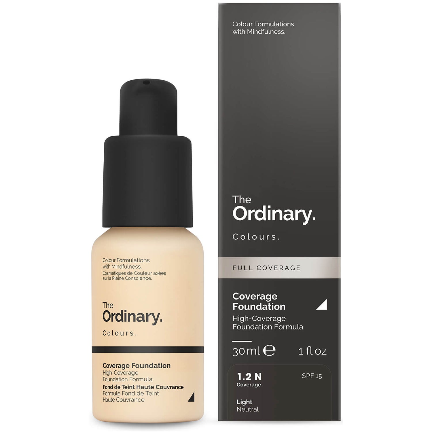 The Ordinary Coverage Foundation with SPF 15 by The Ordinary Colours 30 ml (varie tonalità)