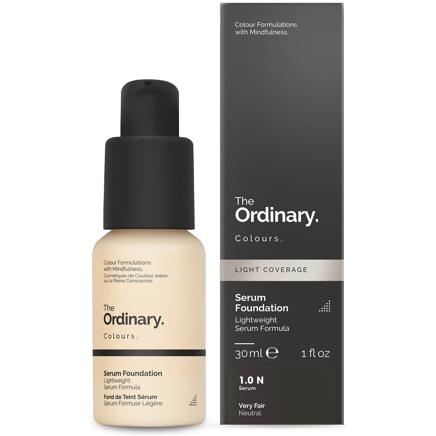 The Ordinary Serum Foundation with SPF 15 by The Ordinary Colours 30ml (Various Shades) - 1.0N