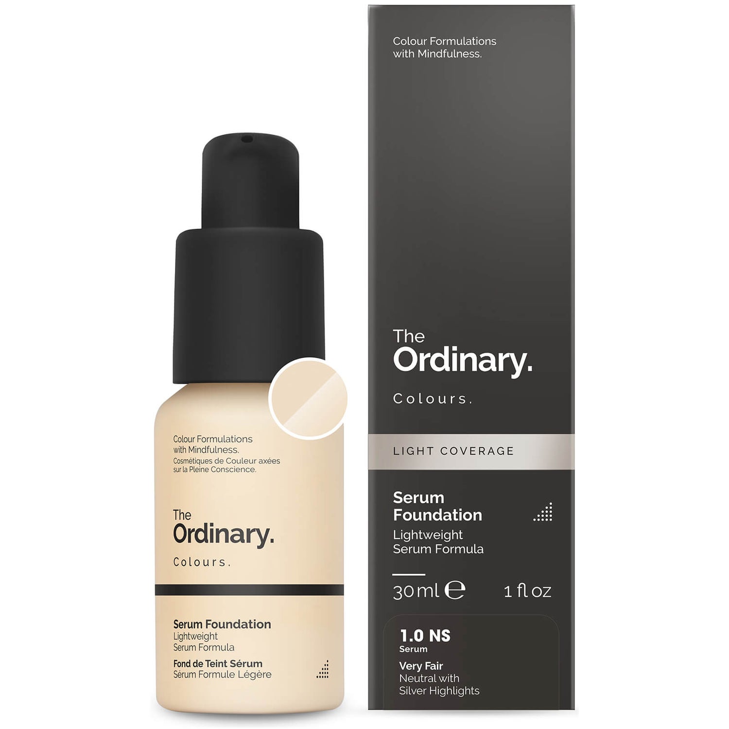The Ordinary Serum Foundation with SPF 15 by The Ordinary Colours 30ml (Various Shades) - 1.0NS