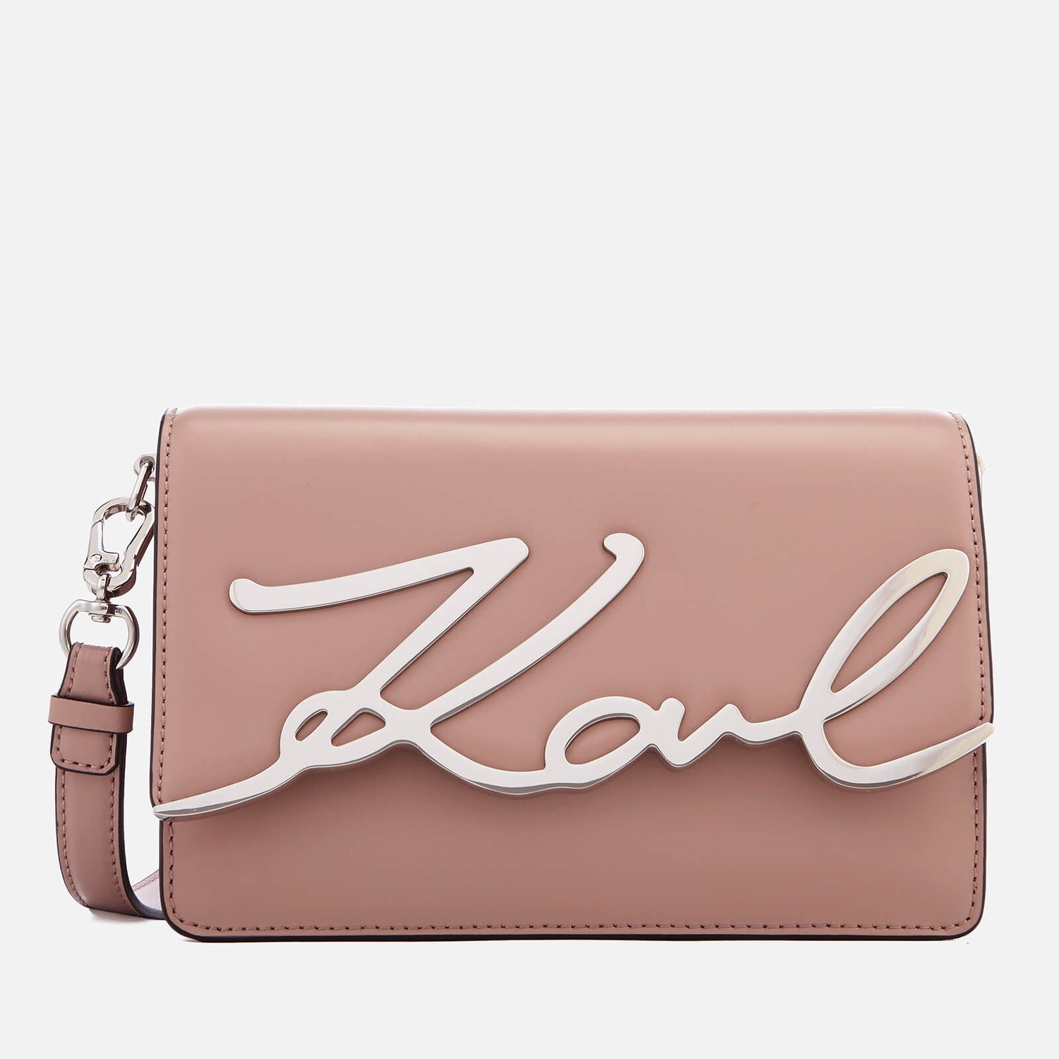 Karl Lagerfeld Women's Signature Big Shoulder Bag - Black Womens  Accessories, TheHut.com