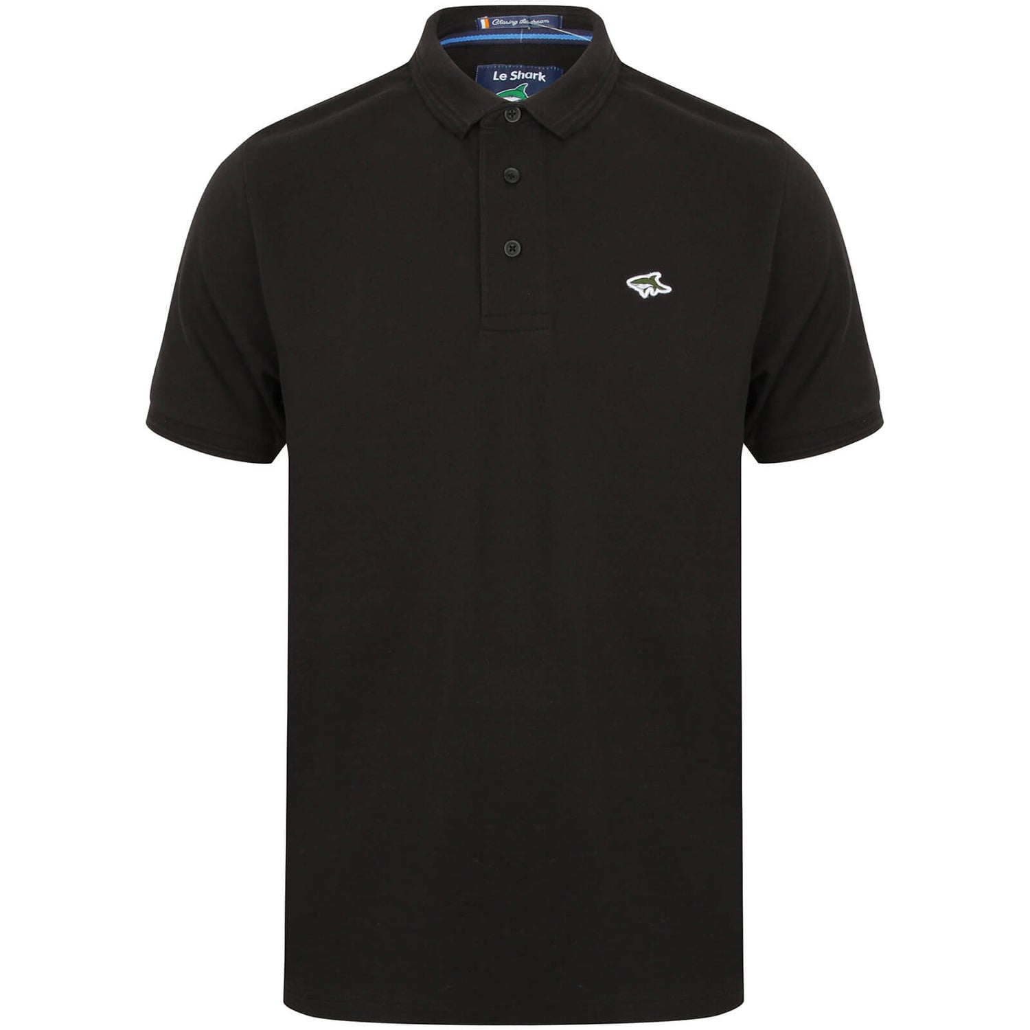 Le Shark Men s Halkin Polo Shirt Black Clothing Zavvi UK
