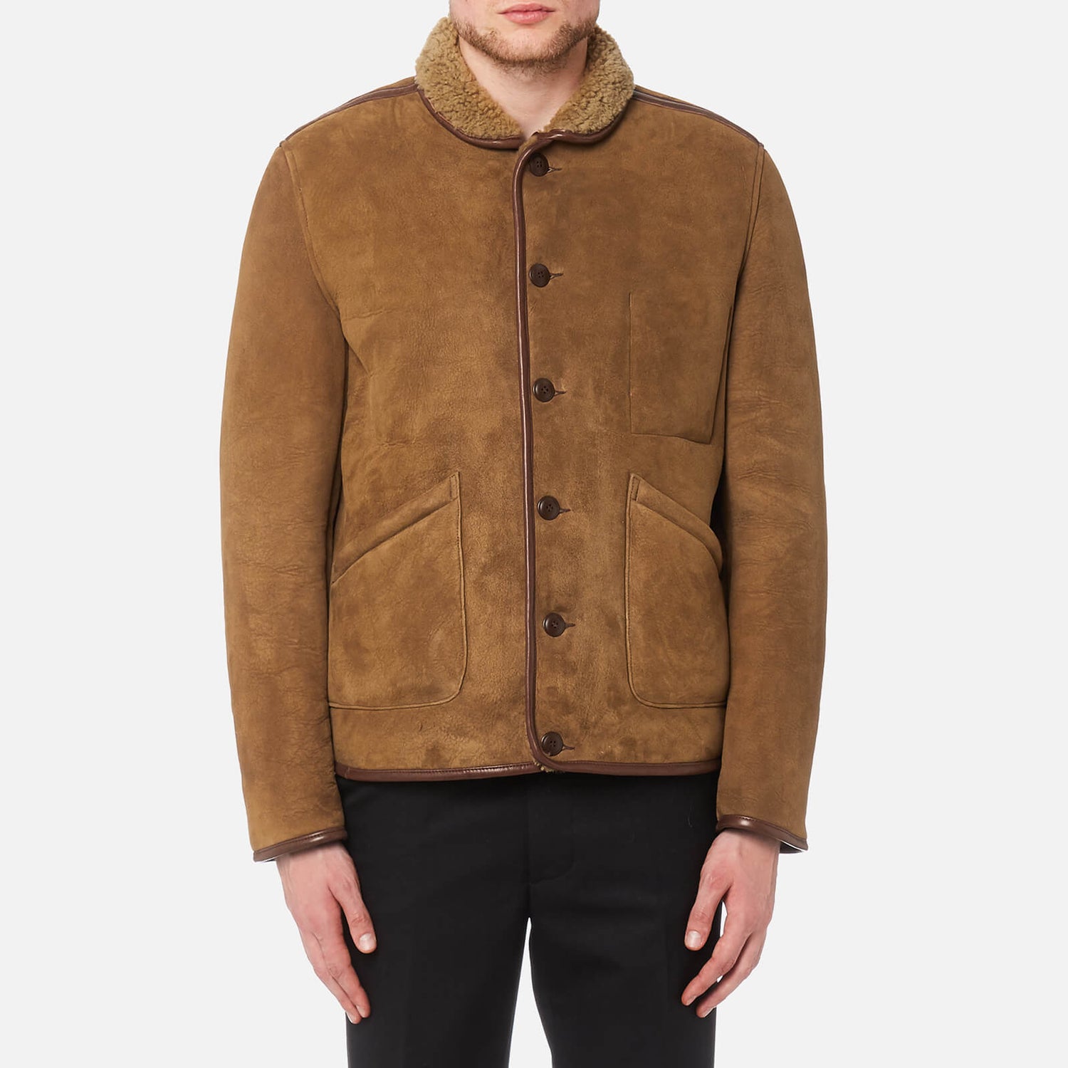 ymc shearling jacket