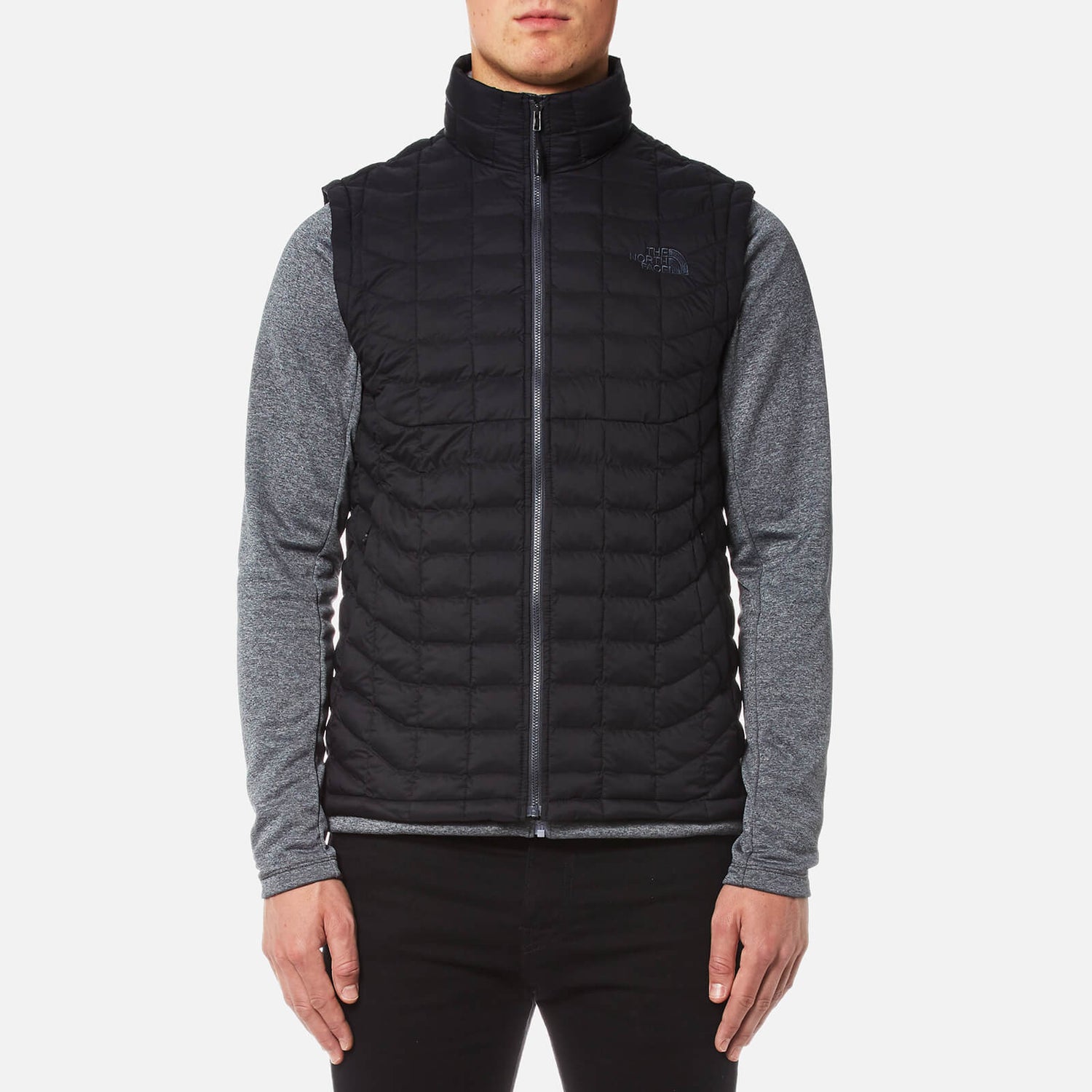 North face men's best sale thermoball black matte
