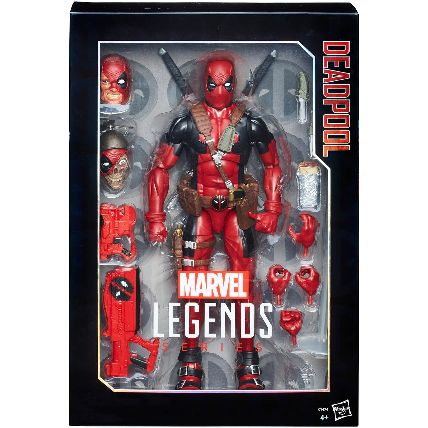 Marvel Legends Avengers: Deadpool 12 Inch Action Figure Toys - Zavvi UK