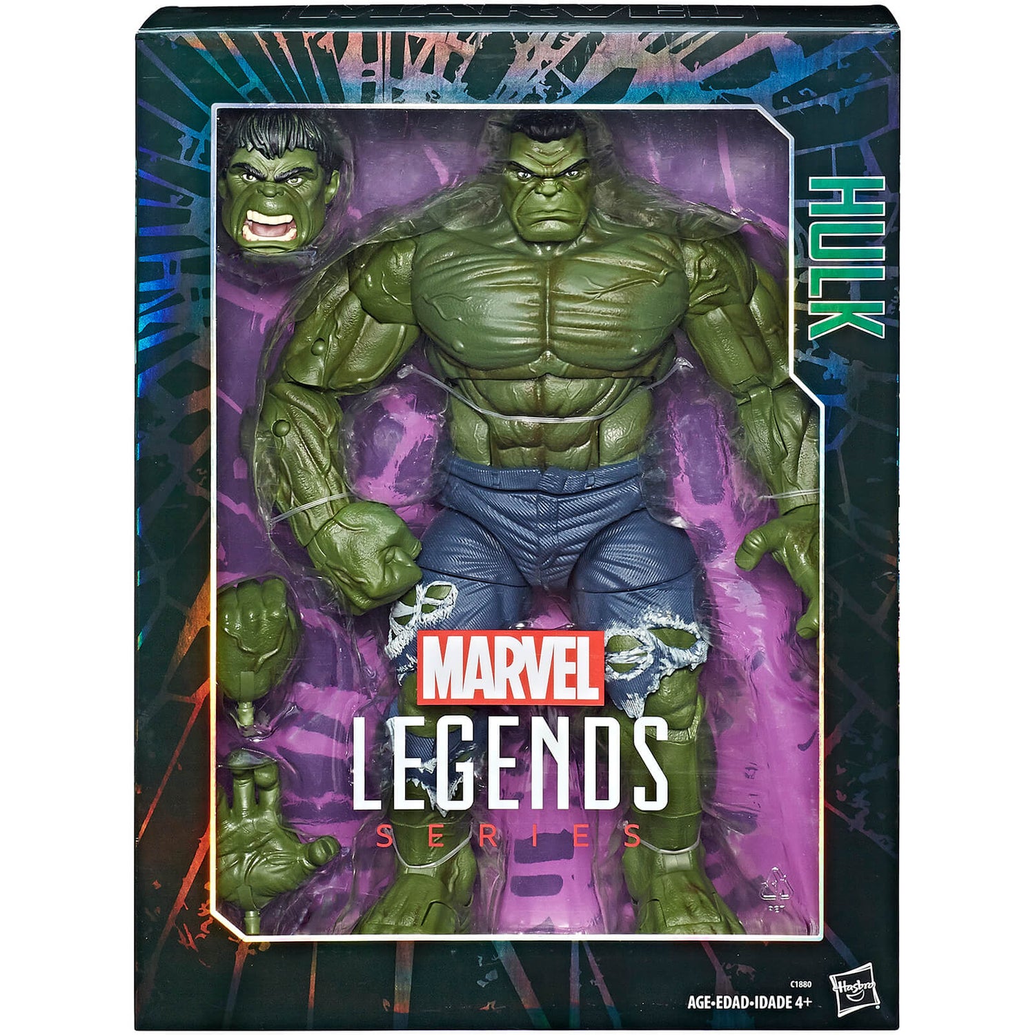 Figurine Articulée Hulk - Marvel Legends Avengers 30 cm
