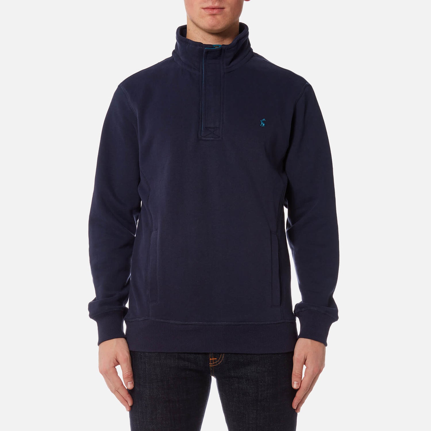 Joules Men's Oakhurst Half Zip Sweatshirt French Navy