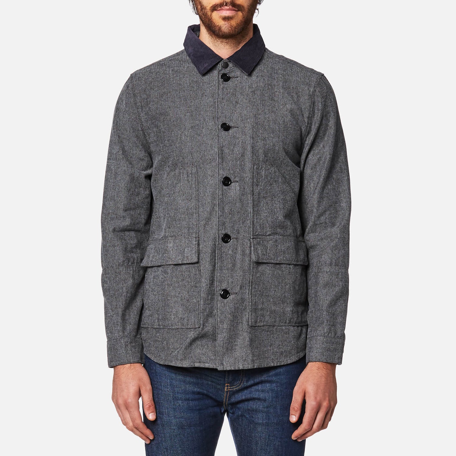Barbour earmont overshirt sales