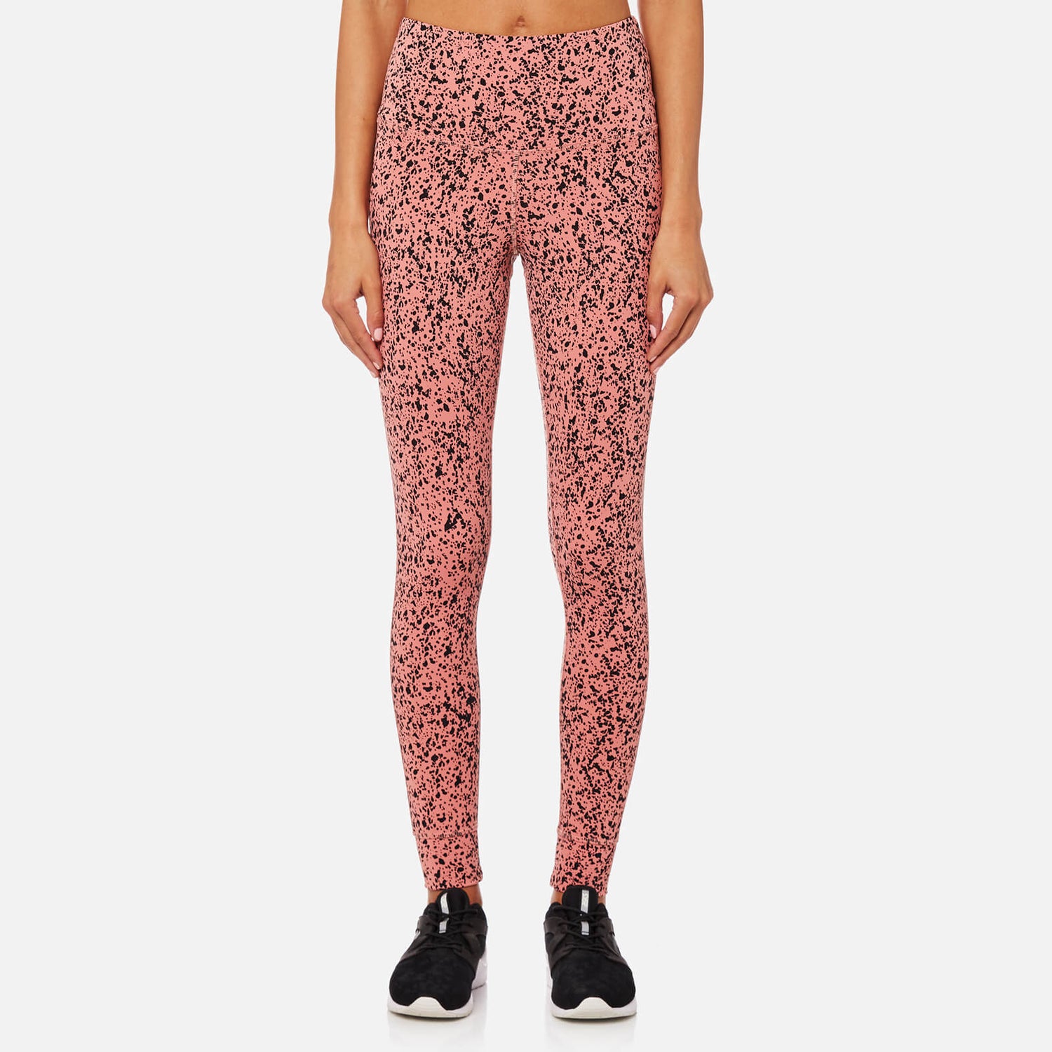 Reebok Women s Lux Bold High Rise Tights Sandy Rose TheHut