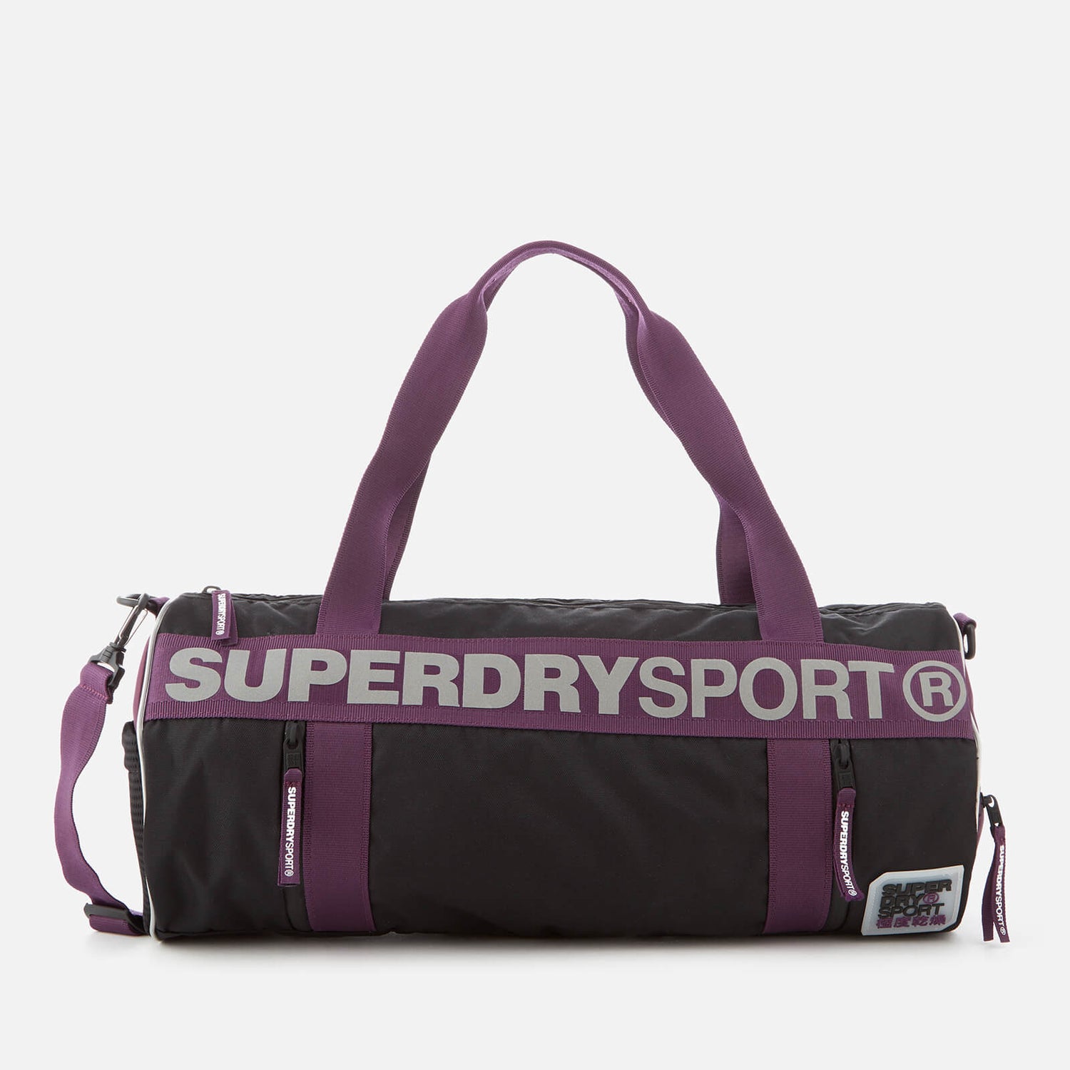 Superdry Sport Women s Fitness Barrel Bag Black TheHut