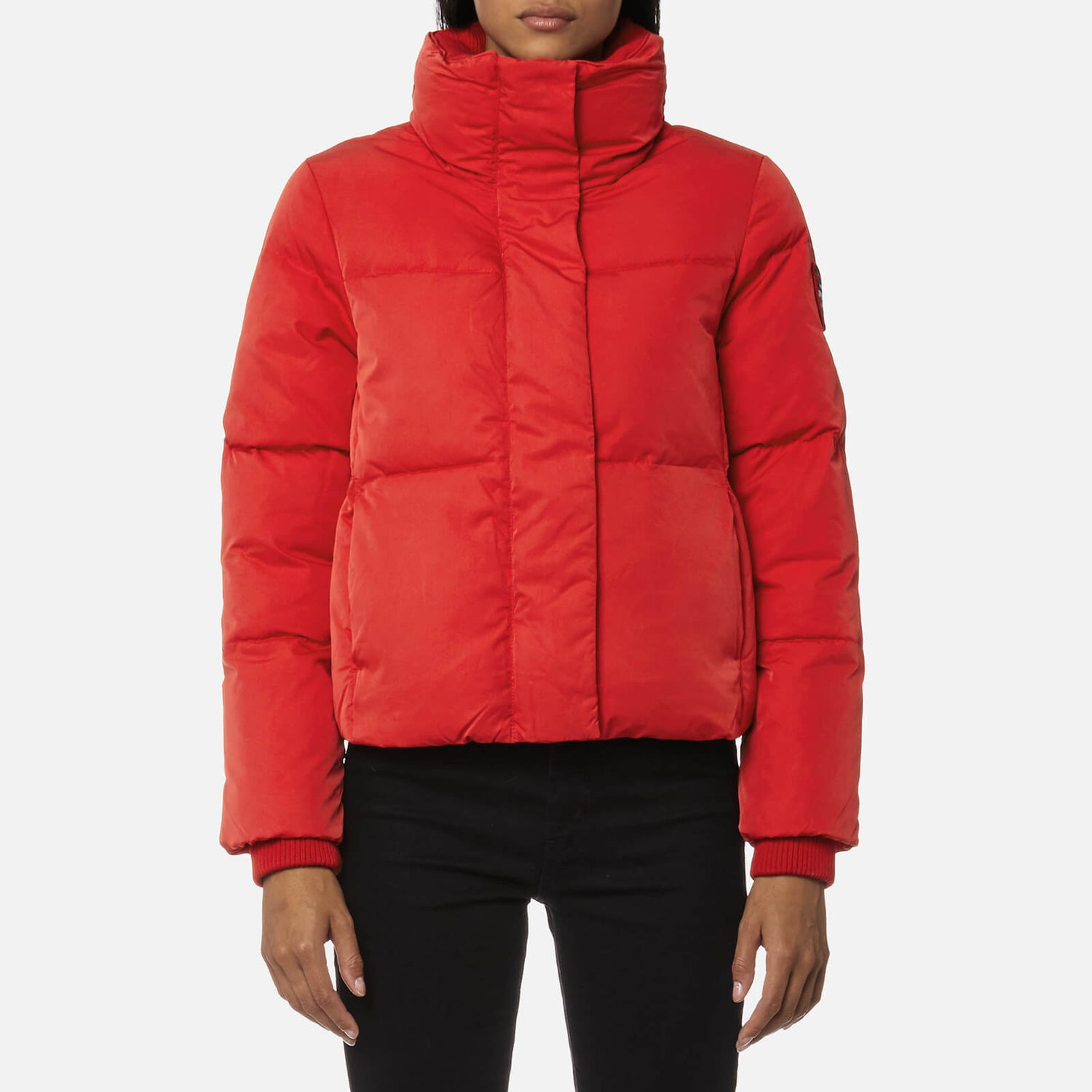 Superdry Women s Cocoon Jacket Red TheHut