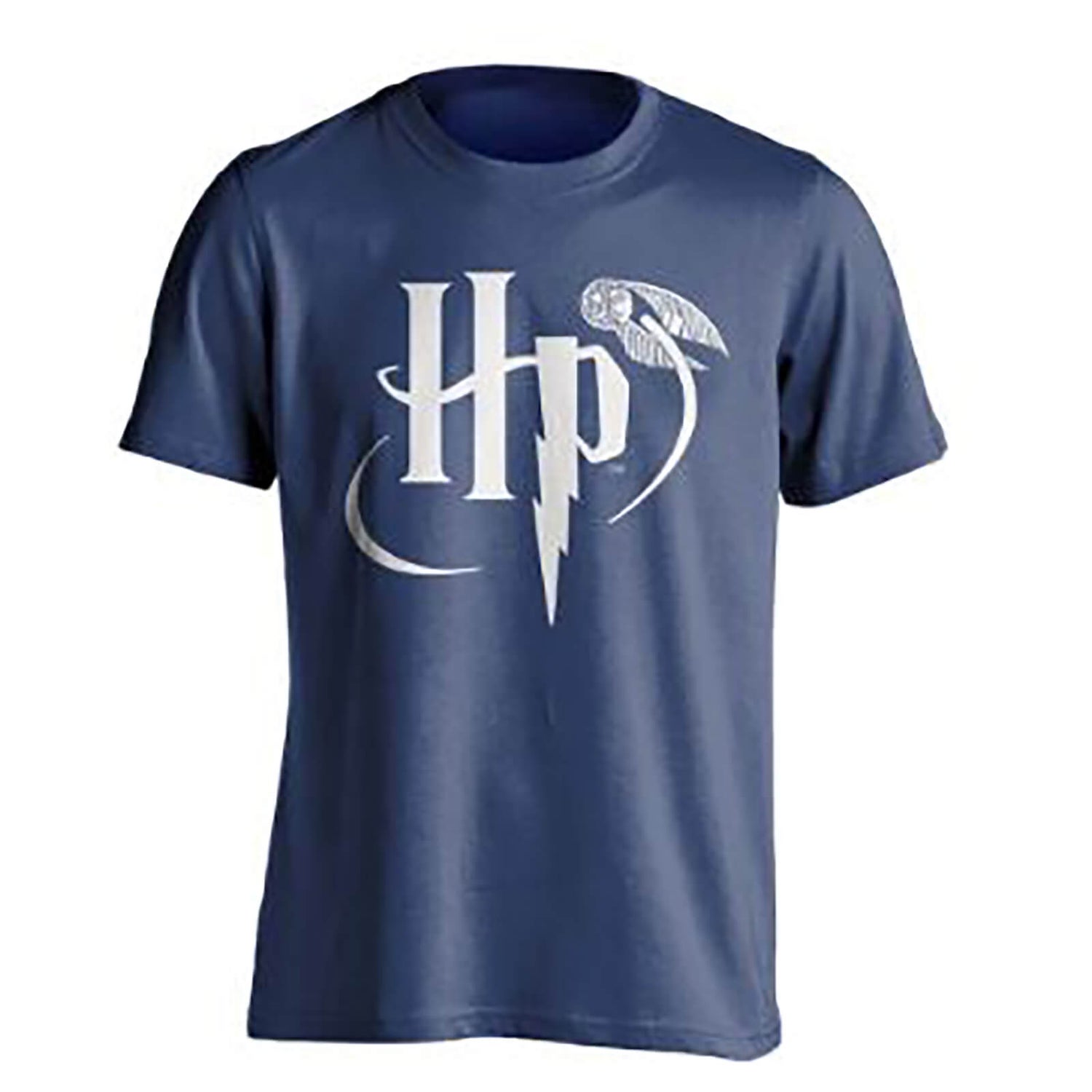 Harry Potter Men's Snitch Logo T-Shirt - Blue Merchandise - Zavvi UK