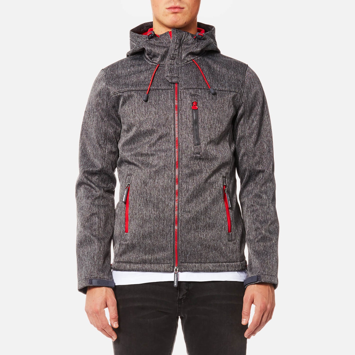 Hooded top windtrekker jacket