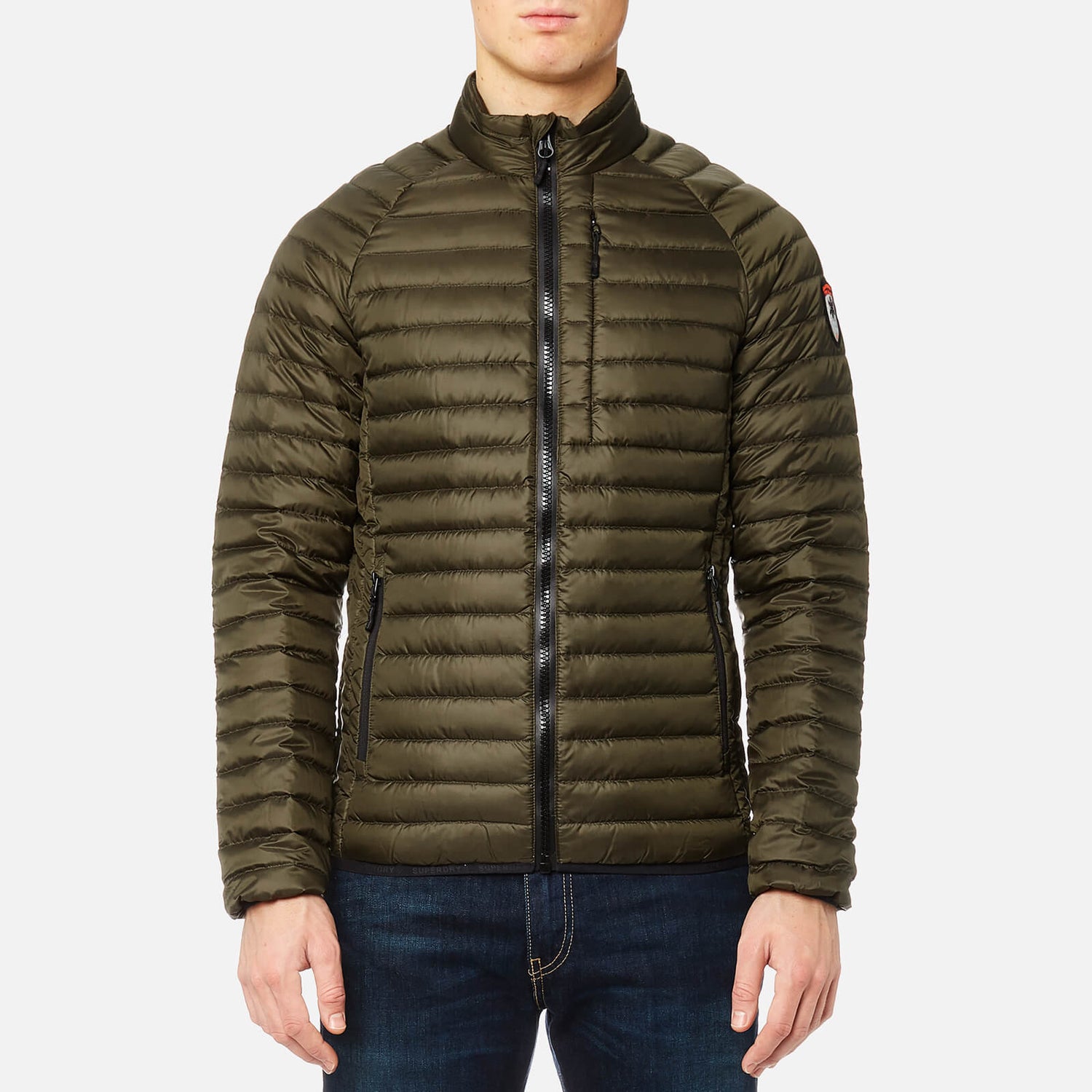 Superdry mens core down hot sale jacket khaki