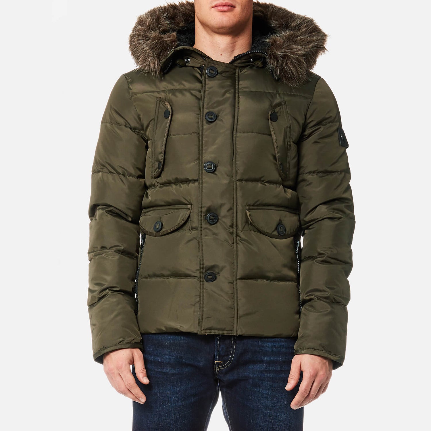 Superdry chinook khaki hotsell