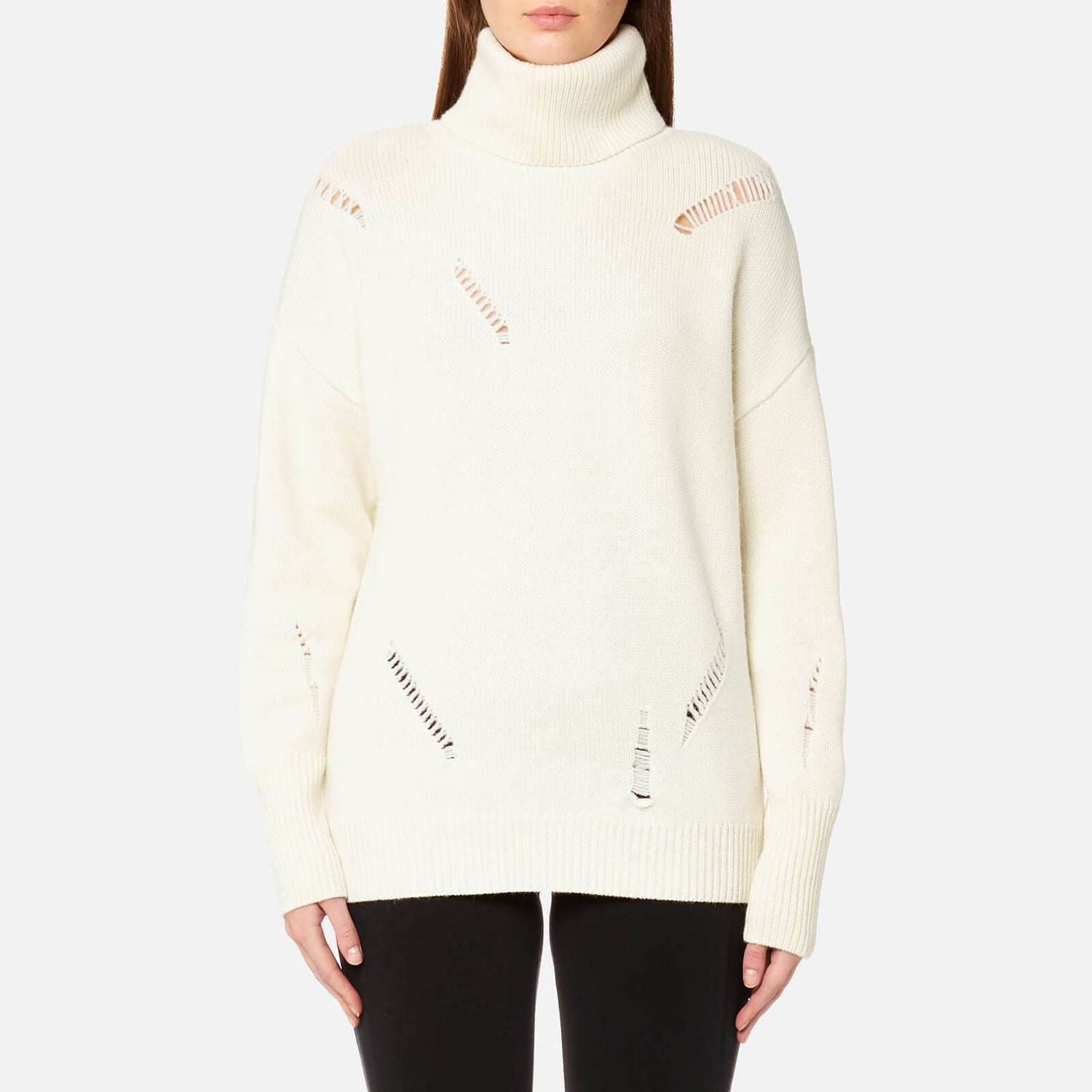 MICHAEL MICHAEL KORS Women s Alpaca Blend Jumper Bone TheHut