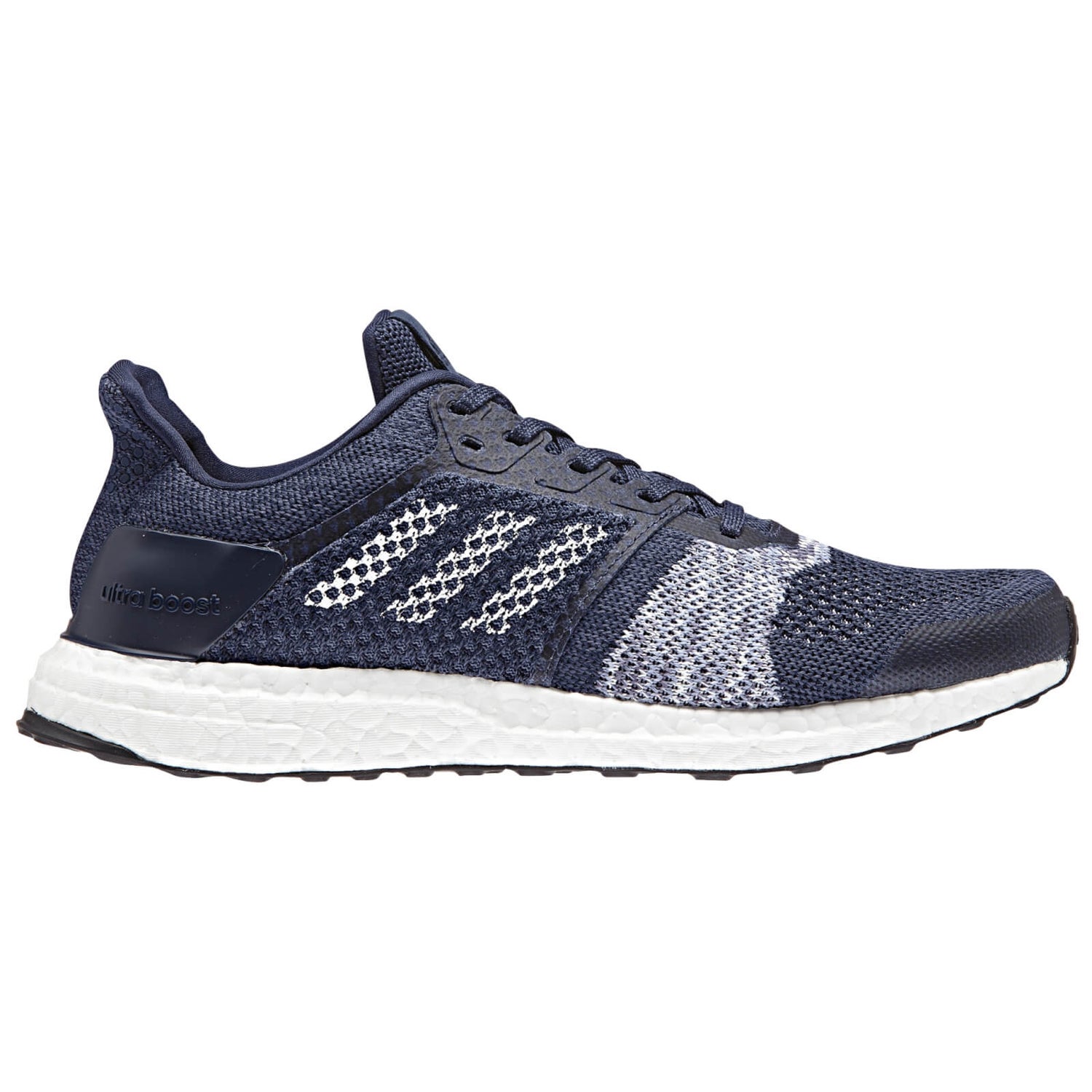 adidas Men's Ultraboost Shoes - White/Navy |