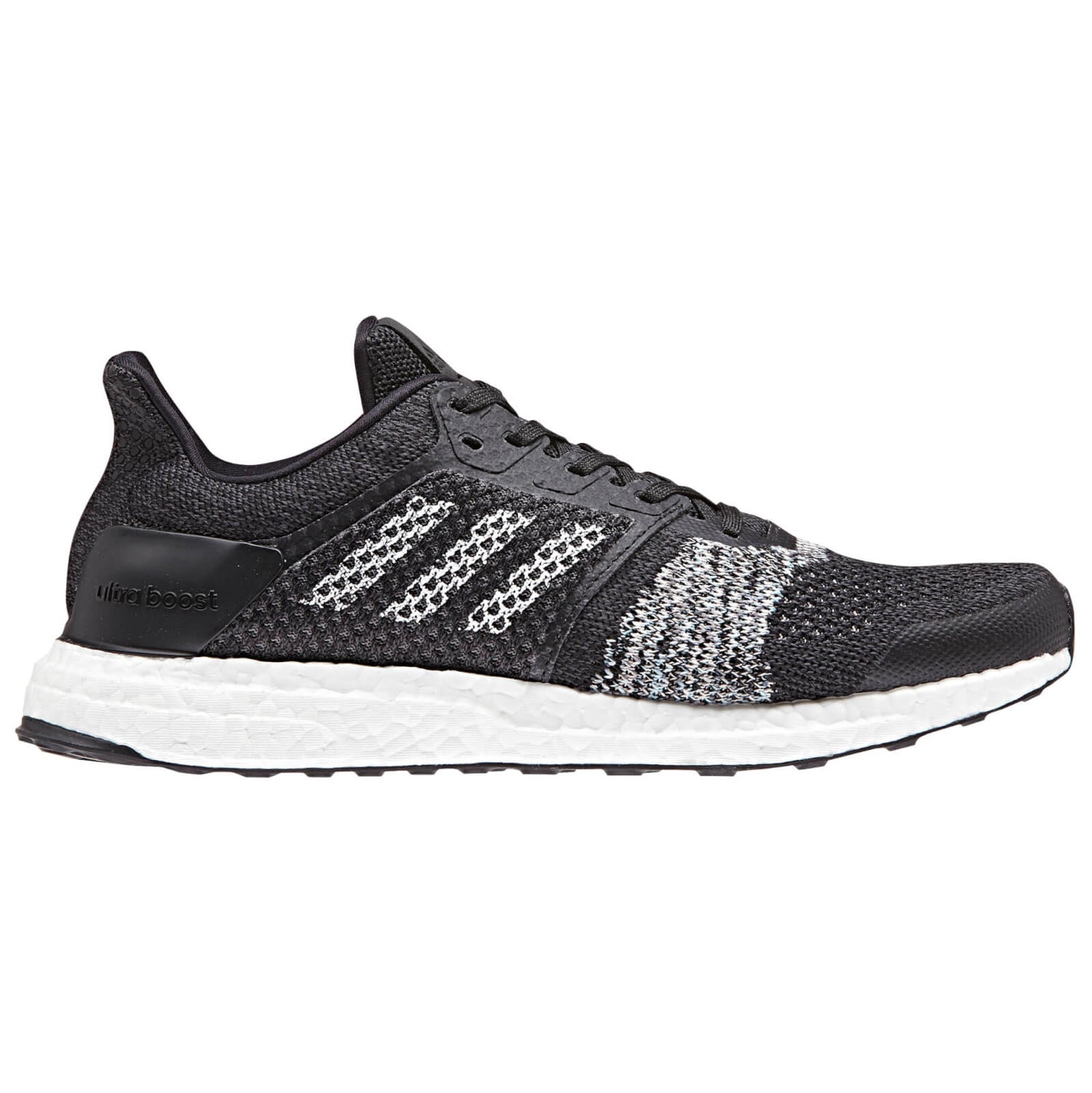 adidas Men s Ultraboost ST Running Shoes Black White Orange