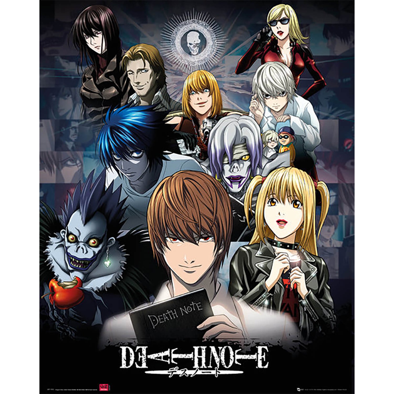 Death Note Collage - 40 x 50cm Mini Poster Merchandise - Zavvi UK