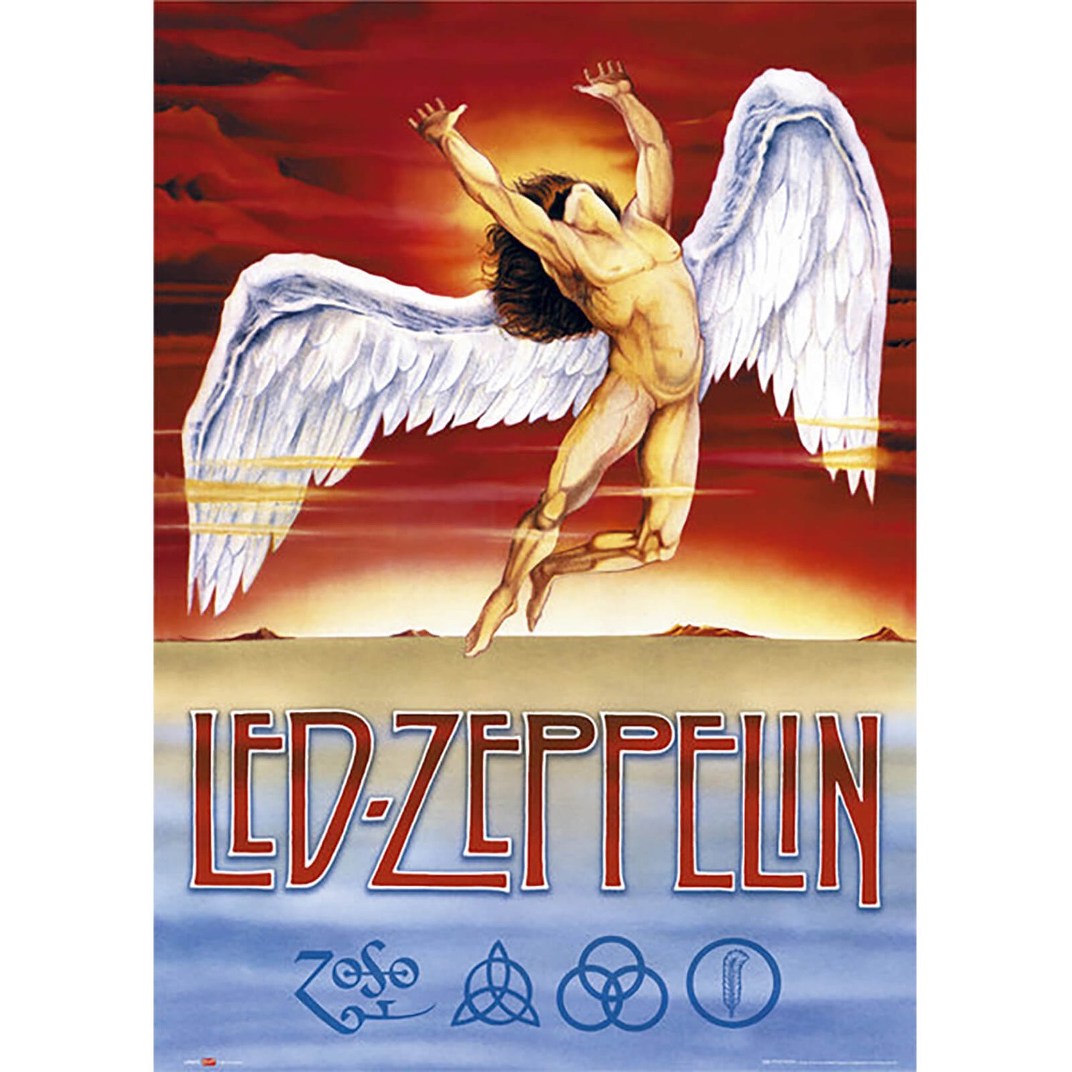 Led Zeppelin Swan Song - 61 x 91.5cm Maxi Poster Merchandise