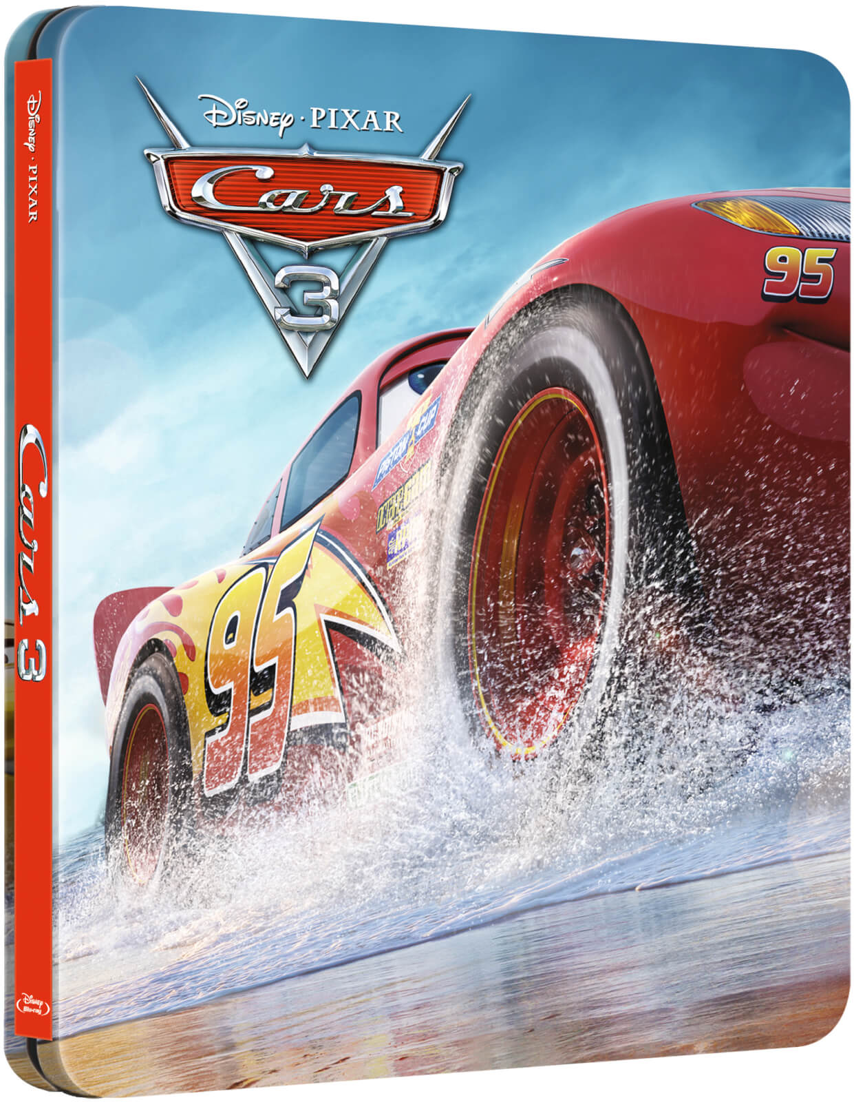 Cars 3 3D (Includes 2D Version) - Zavvi Exclusive Limited Edition Steelbook