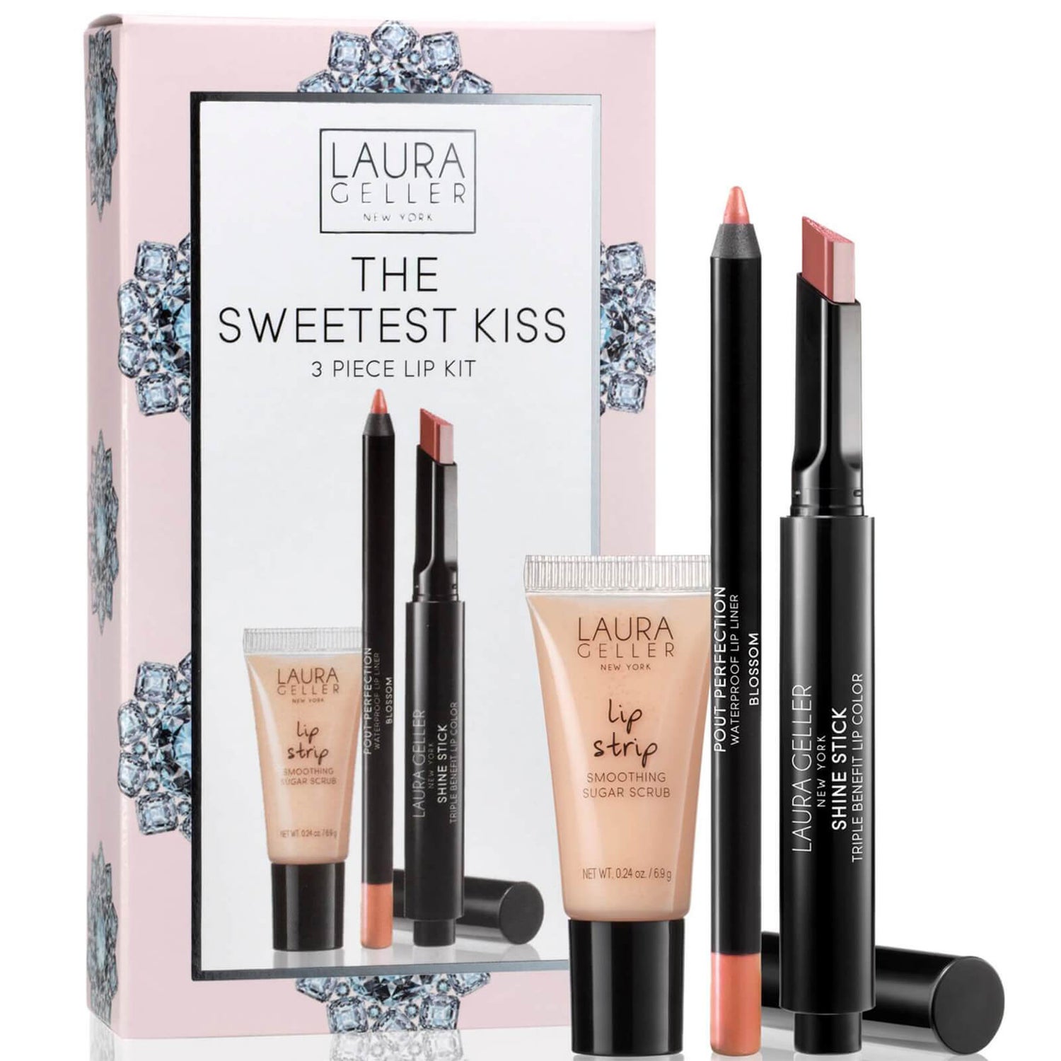 Laura Geller The Sweetest Kiss 3 Piece Kit (Black Friday) (Worth £30