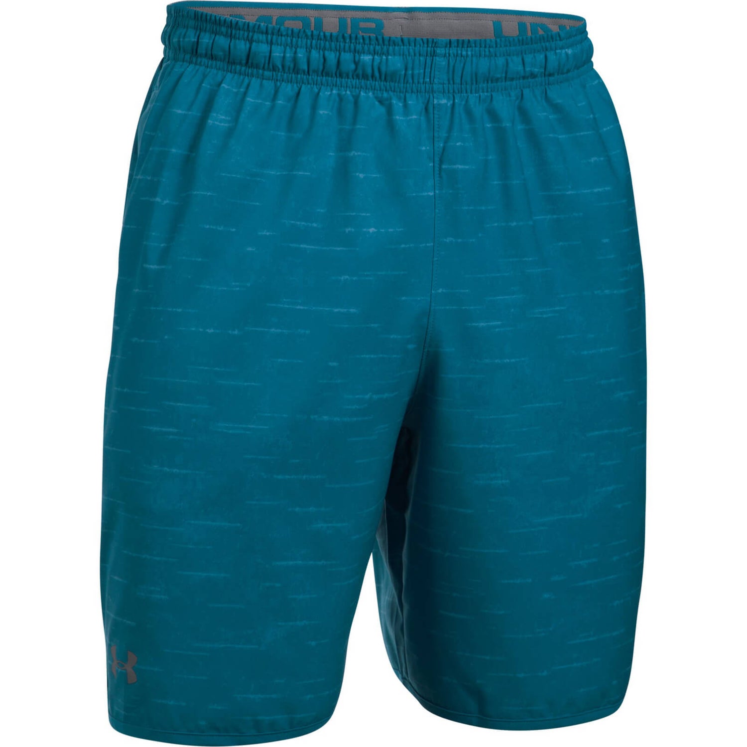 Under armour men's qualifier printed shorts discount