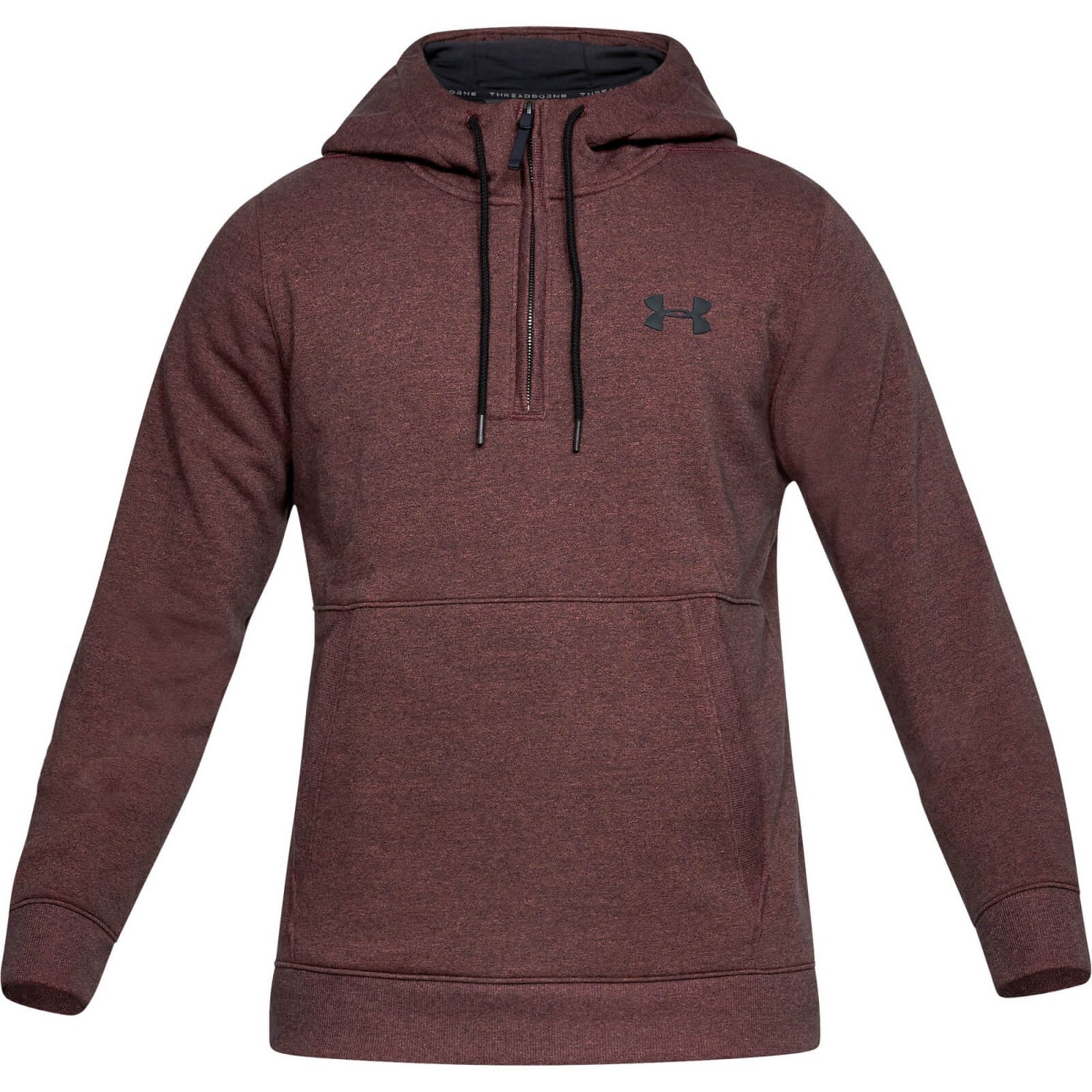 Under Armour Men s Threadborne 1 2 Zip Hoody Purple ProBikeKit