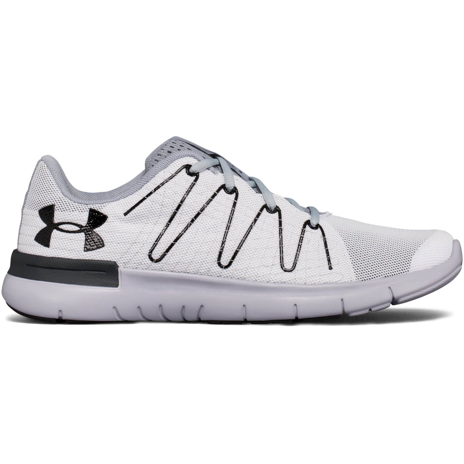 Under Men's Thrill 3 Running Shoes - White | ProBikeKit.com