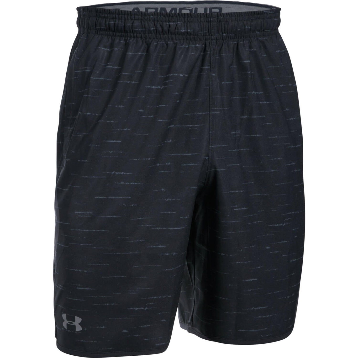 Under armour men's qualifier printed shorts discount