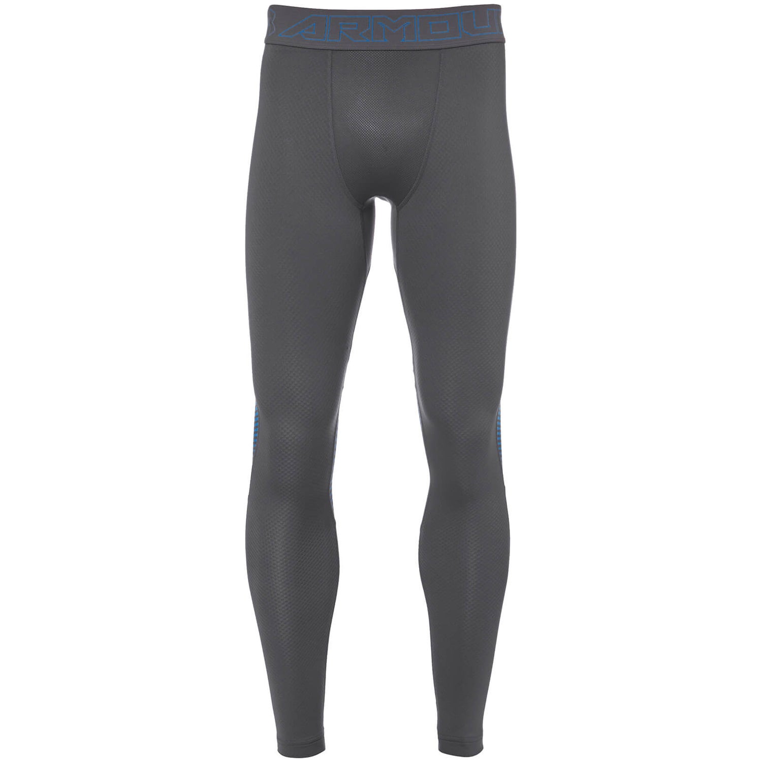 Under Armour Men s ColdGear Reactor Leggings Grey Blue TheHut