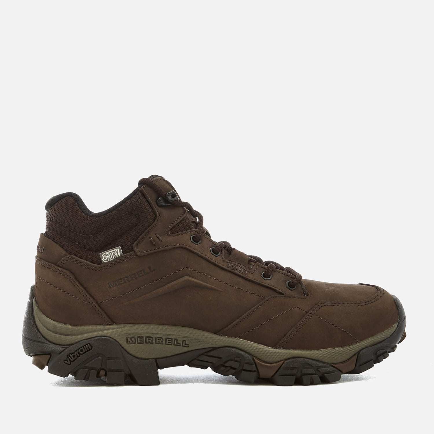 Merrell Men s Moab Venture Mid Waterproof Hiking Shoes Dark