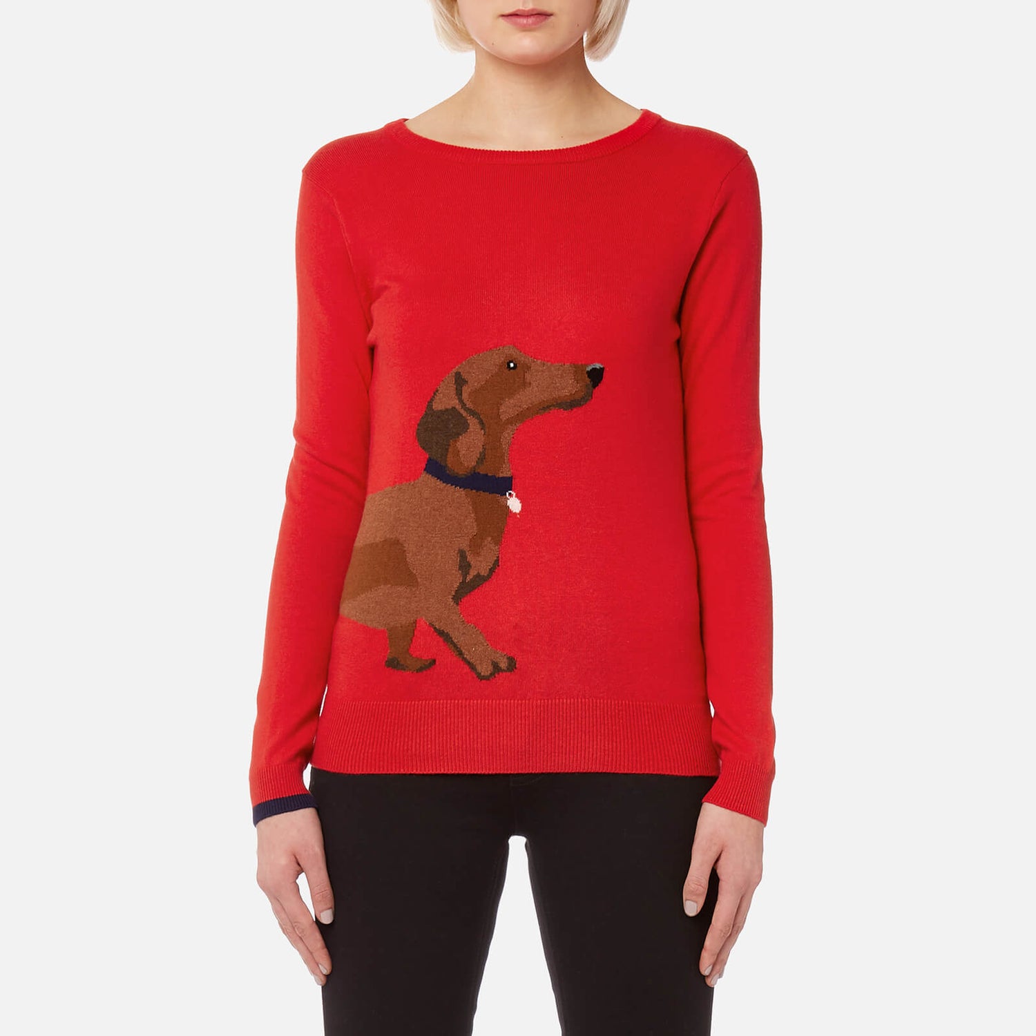 Joules dachshund sweater outlet