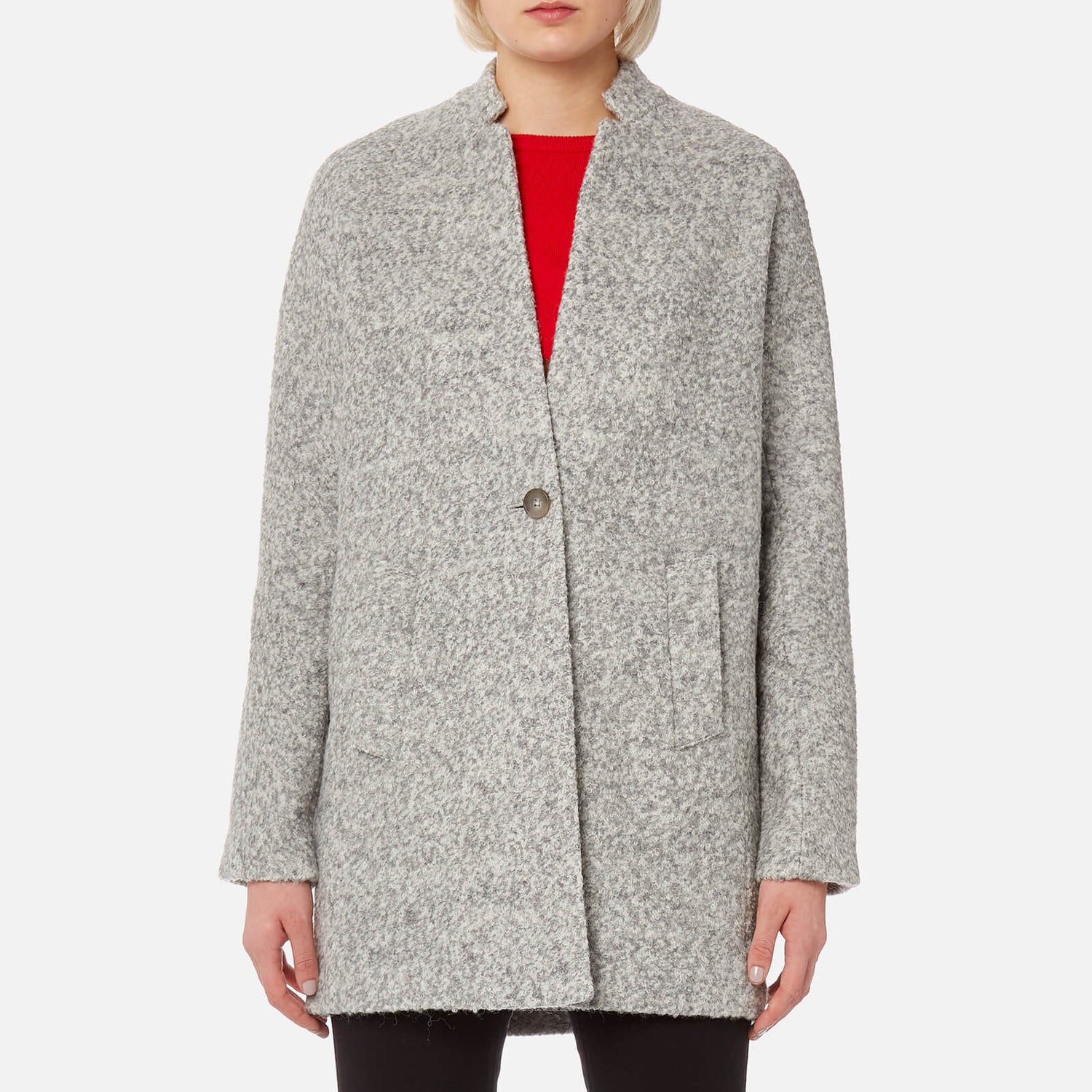 Joules wool coat shop