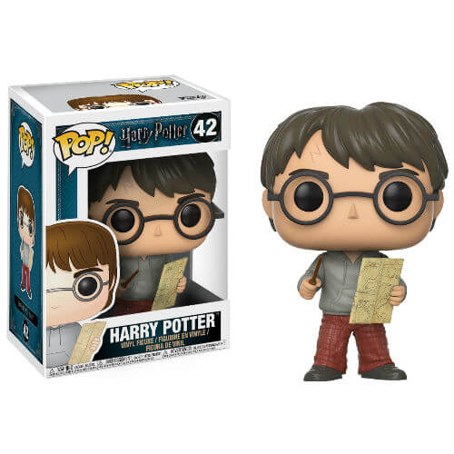 Harry Potter Harry avec carte des Maraudeurs Pop! Figurine en vinyle
