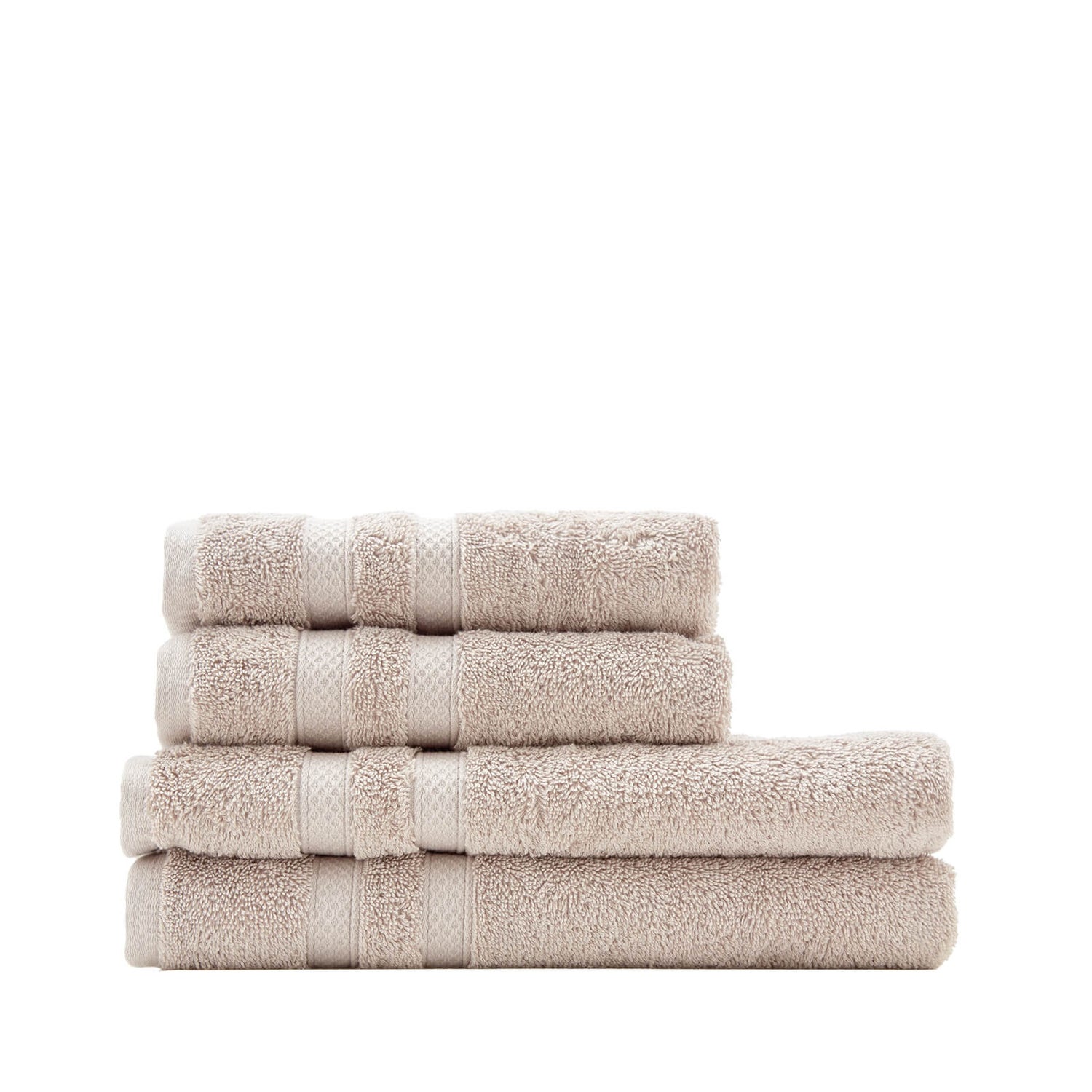 Christy Whitby 4 Piece Towel Bale Set Mushroom TheHut