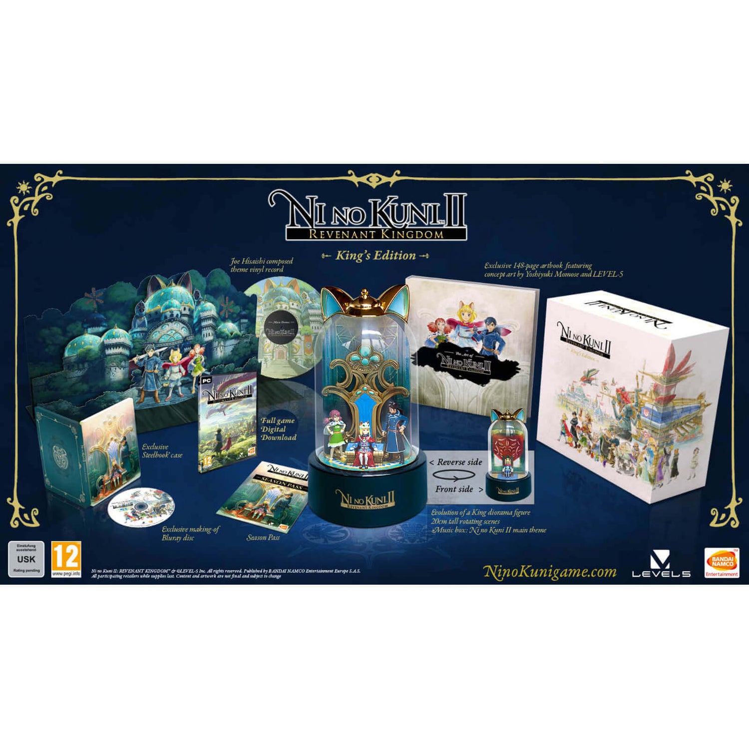 Ni No Kuni II: Revenant Kingdom Kings Edition PC - Zavvi UK