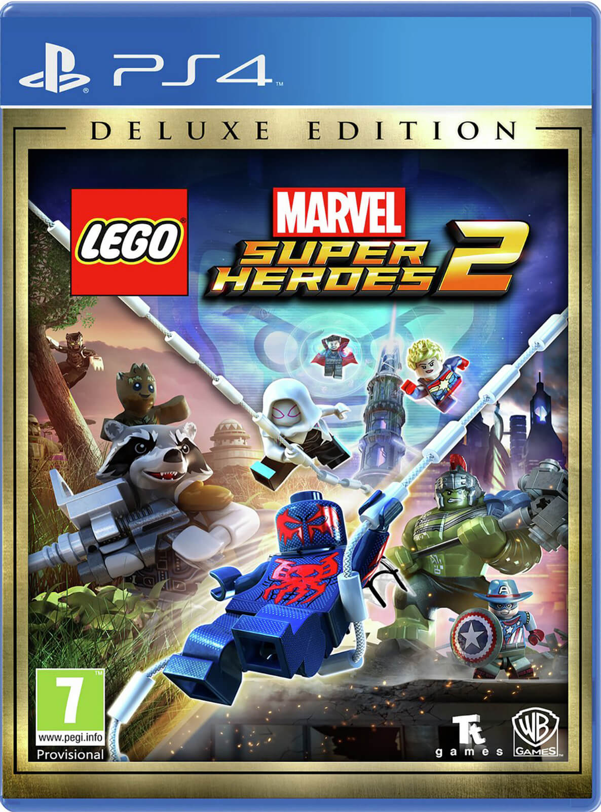 Lego Marvel Super Heroes 2 Deluxe Edition PS4 Zavvi (日本)